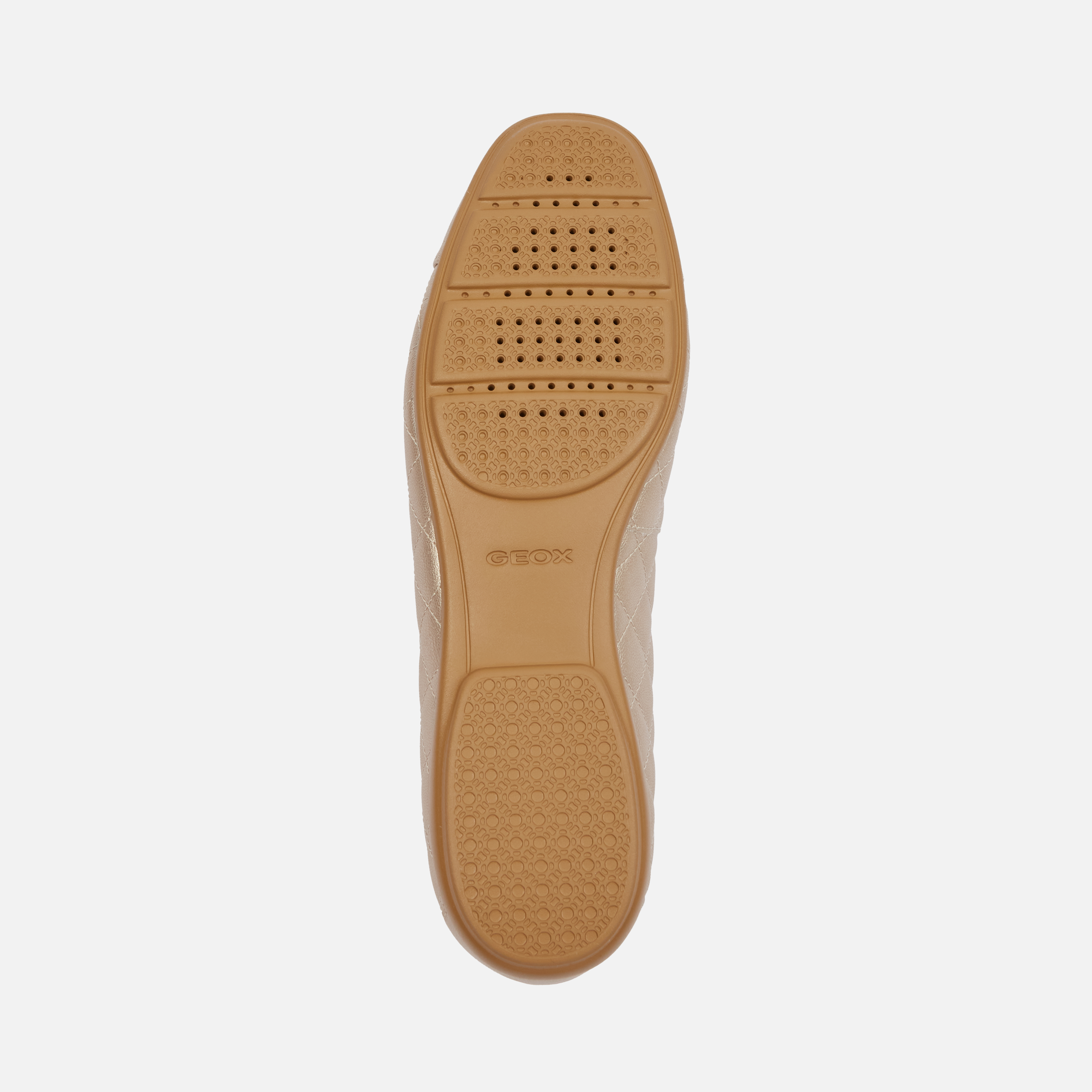 Gold women's ballet flats Geox Annytah - Women's