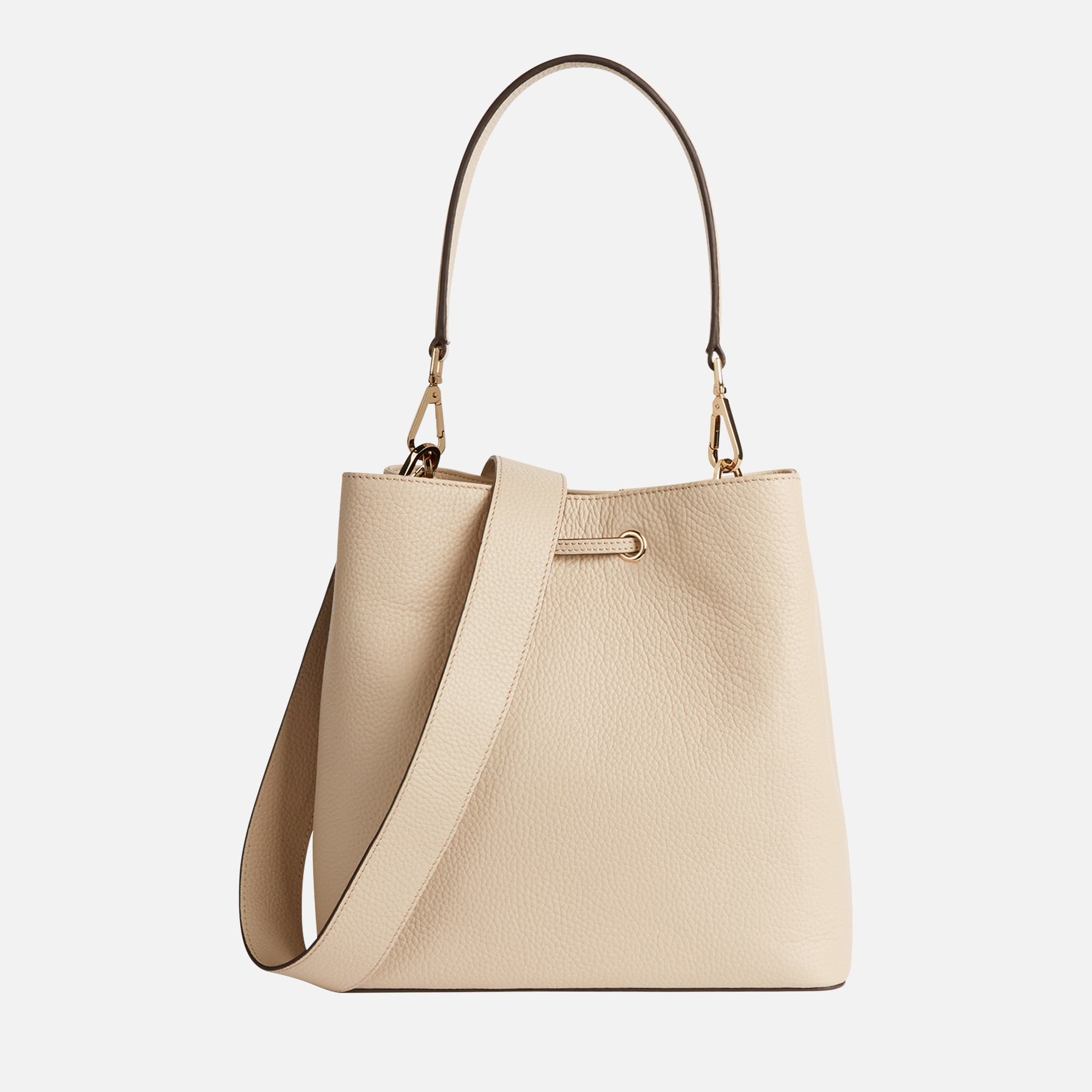 Cream women&#039;s handbag Geox Andrenne - Women&#039;s