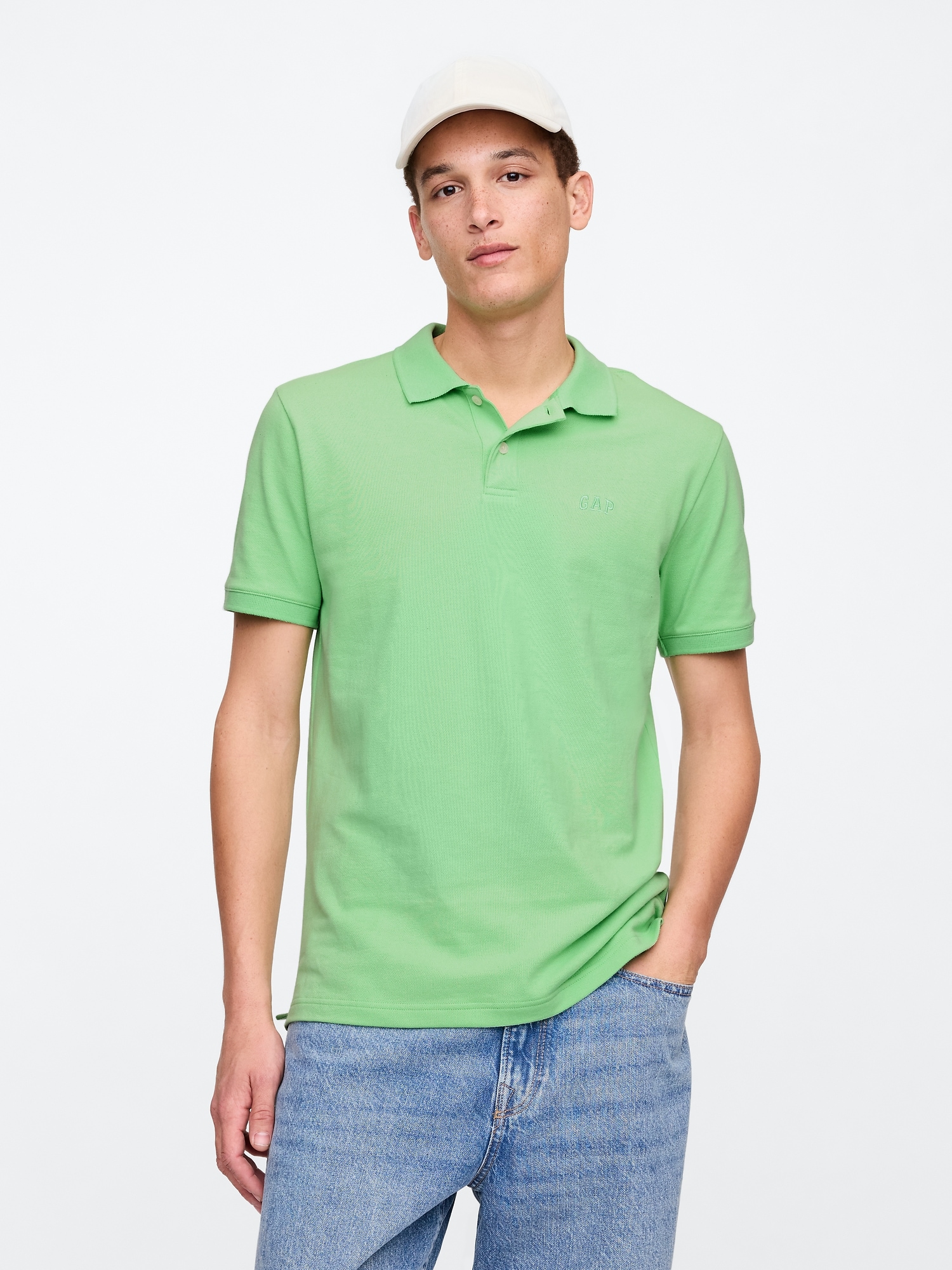 GAP Polo pique t-shirt - Men's