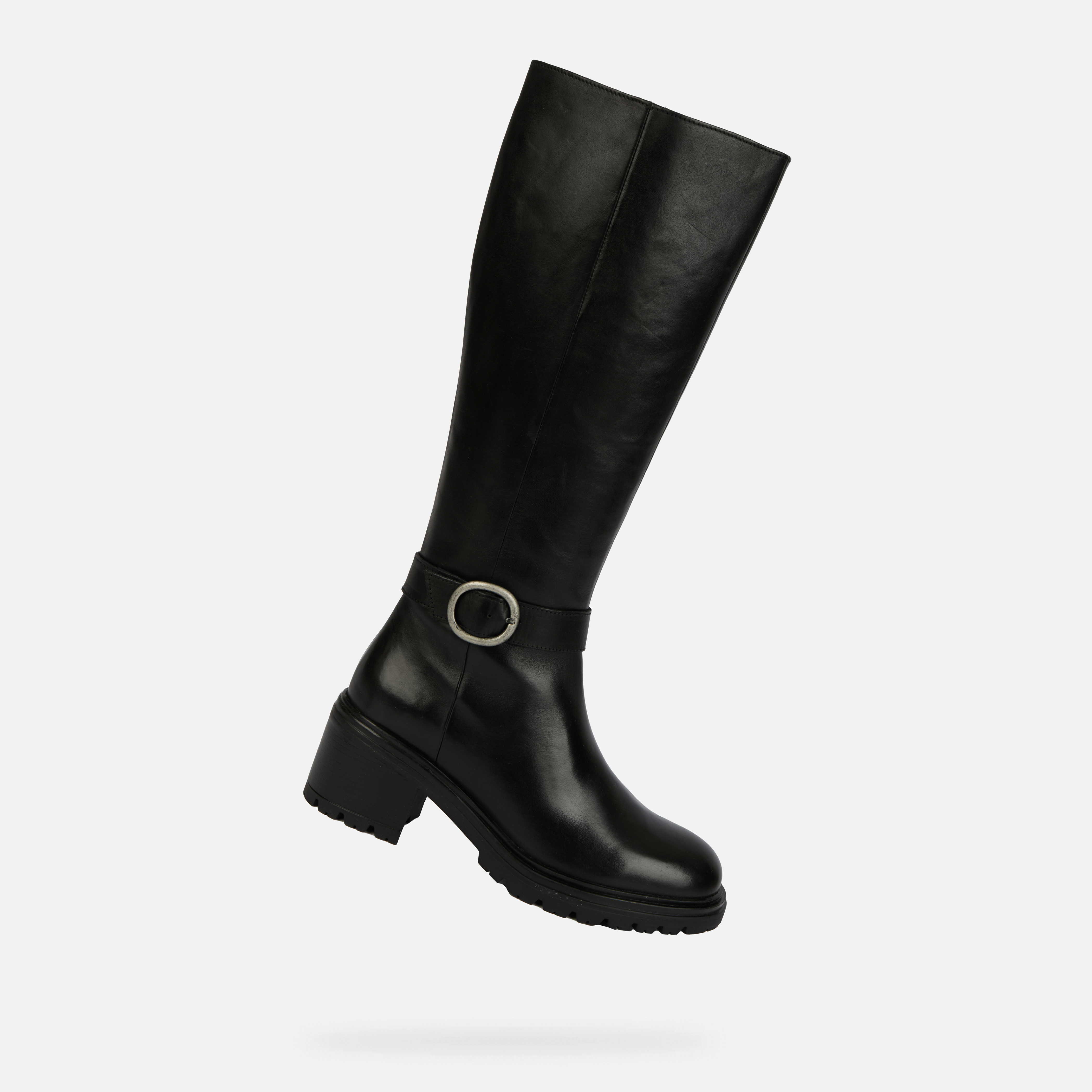 Black Women's Boots Geox Damiana - Women's