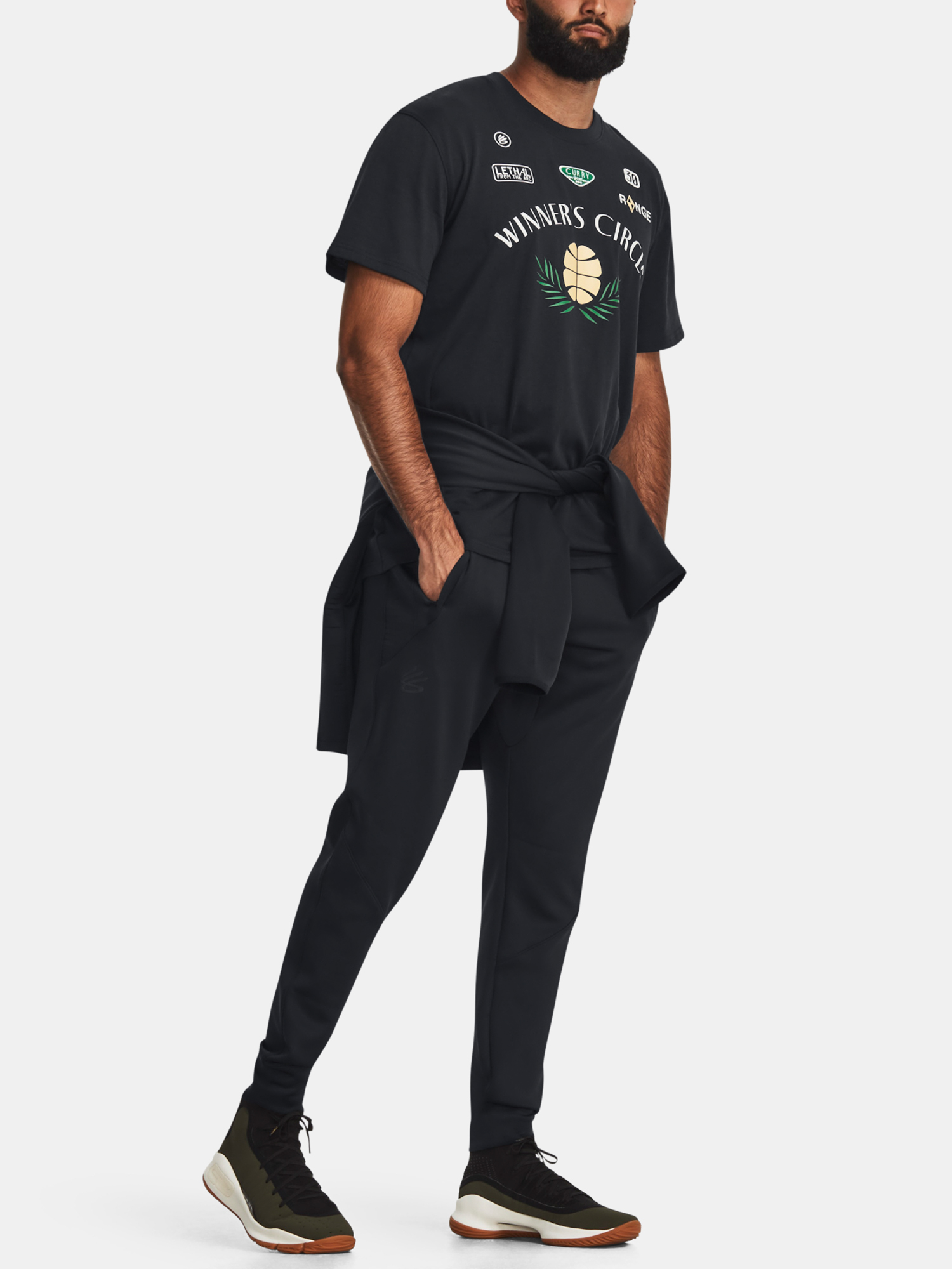 Pantaloni si pantaloni scurti pentru barbati Under Armour - negru