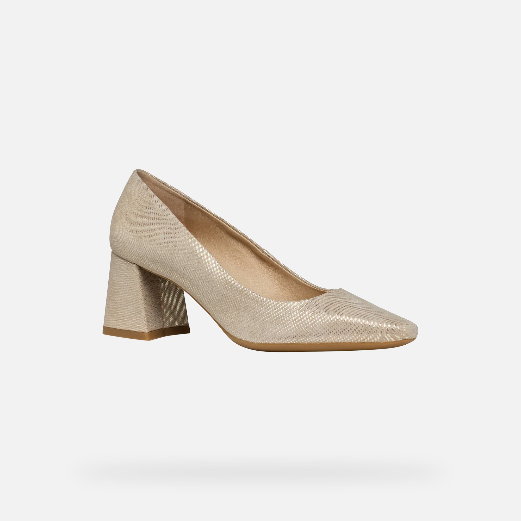 Cream women&#039;s pumps Geox Giselda - Women&#039;s