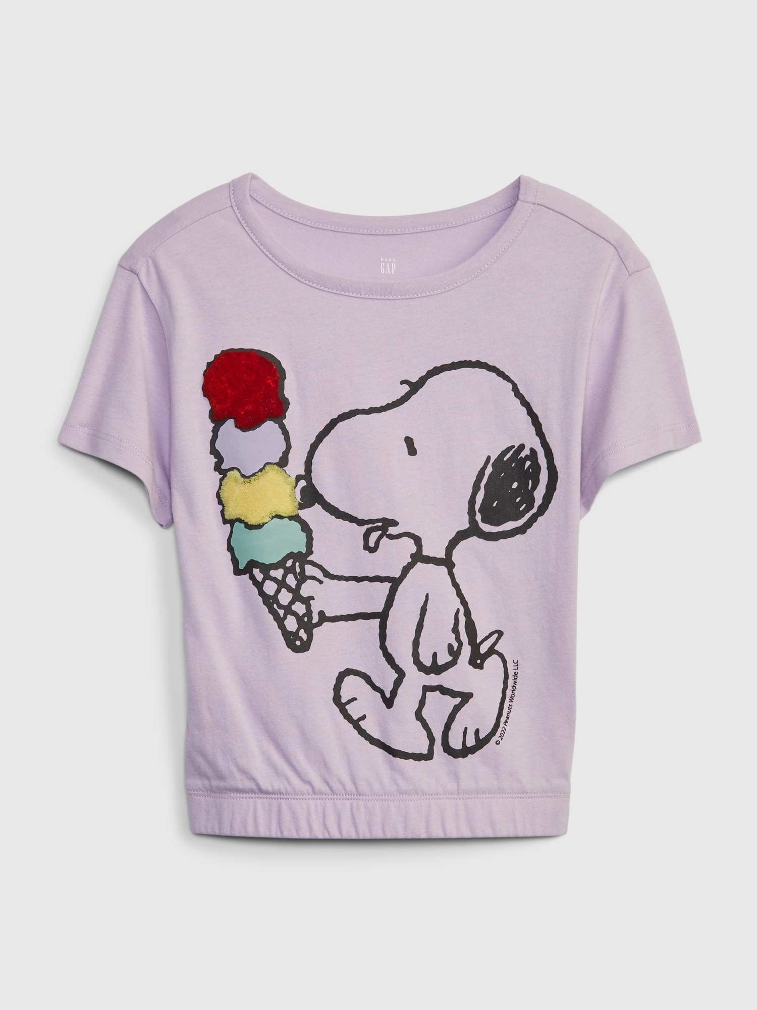 Levně GAP Dětské tričko & Peanuts Snoopy - Holky