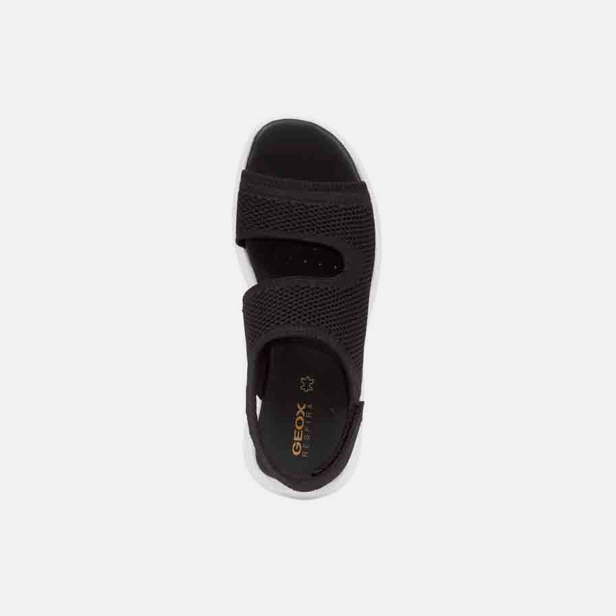 Black women's sandals Geox Spherica Ec5 A - Women's