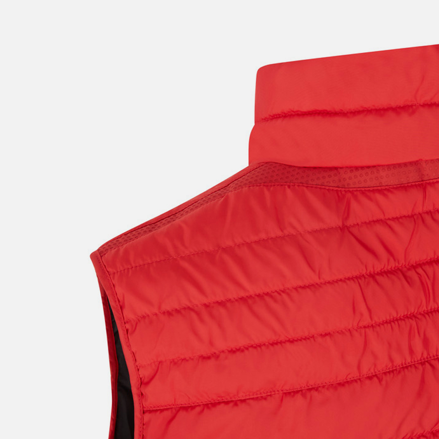 Red men&#039;s down vest Geox Kennet - Men&#039;s