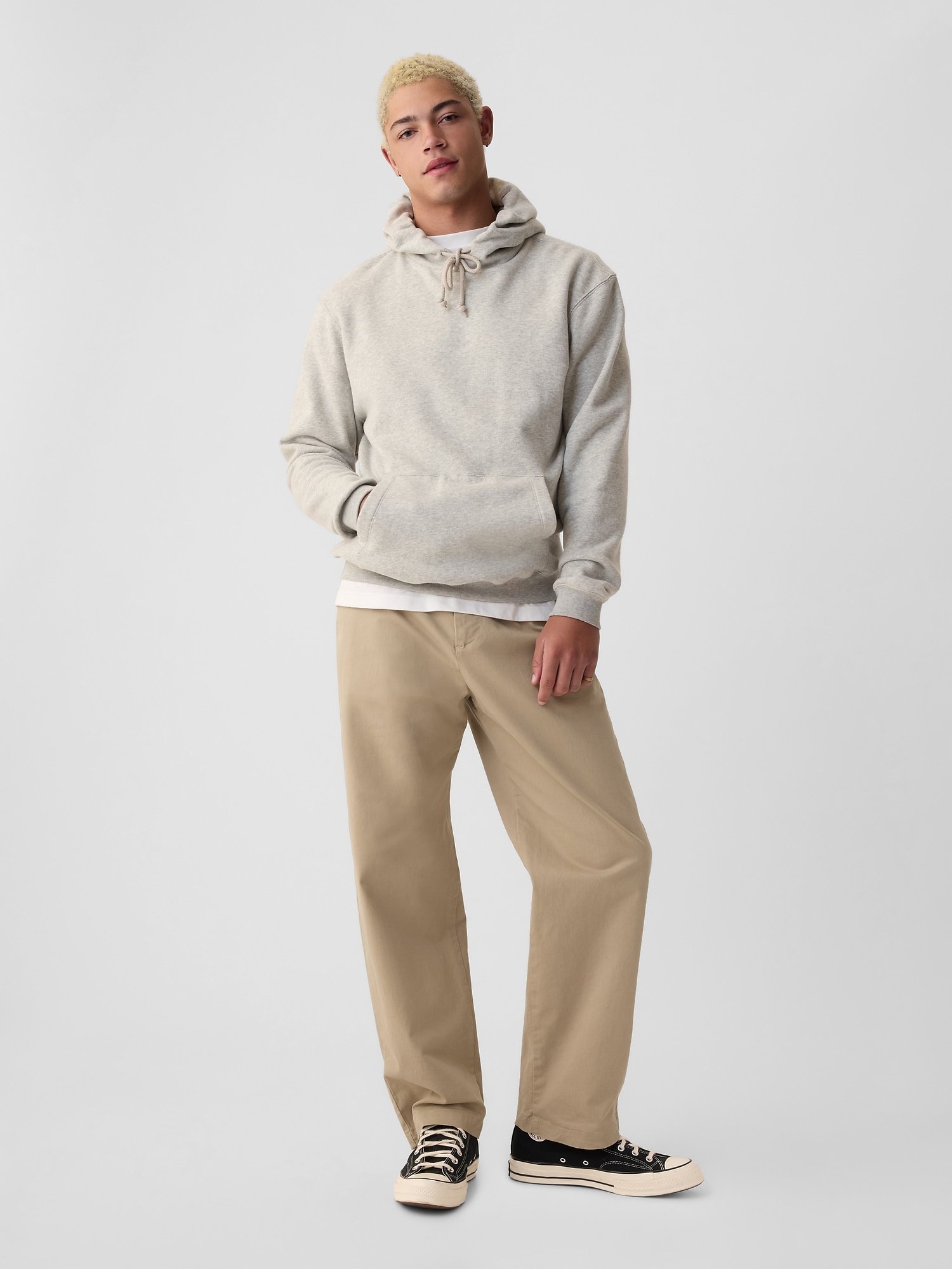 Kalhoty GapFlex Baggy Khaki Gap