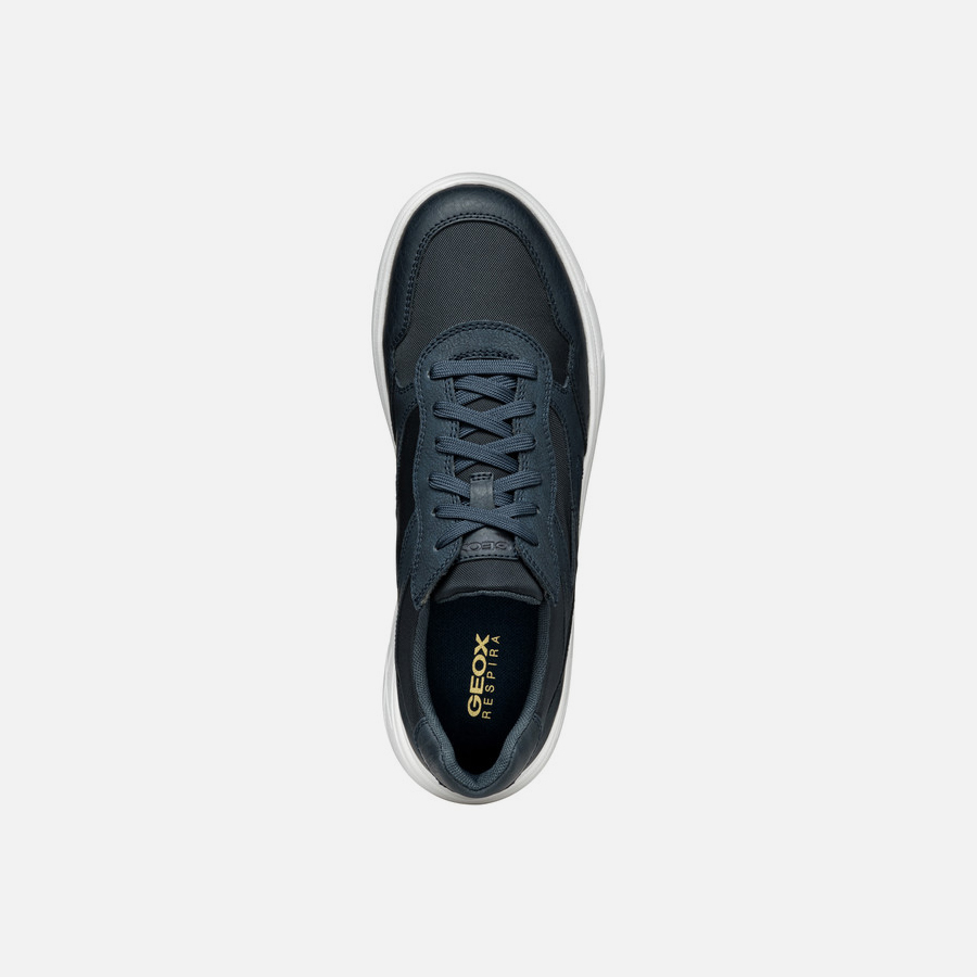 Dark blue men's sneakers Geox Portello - Men's