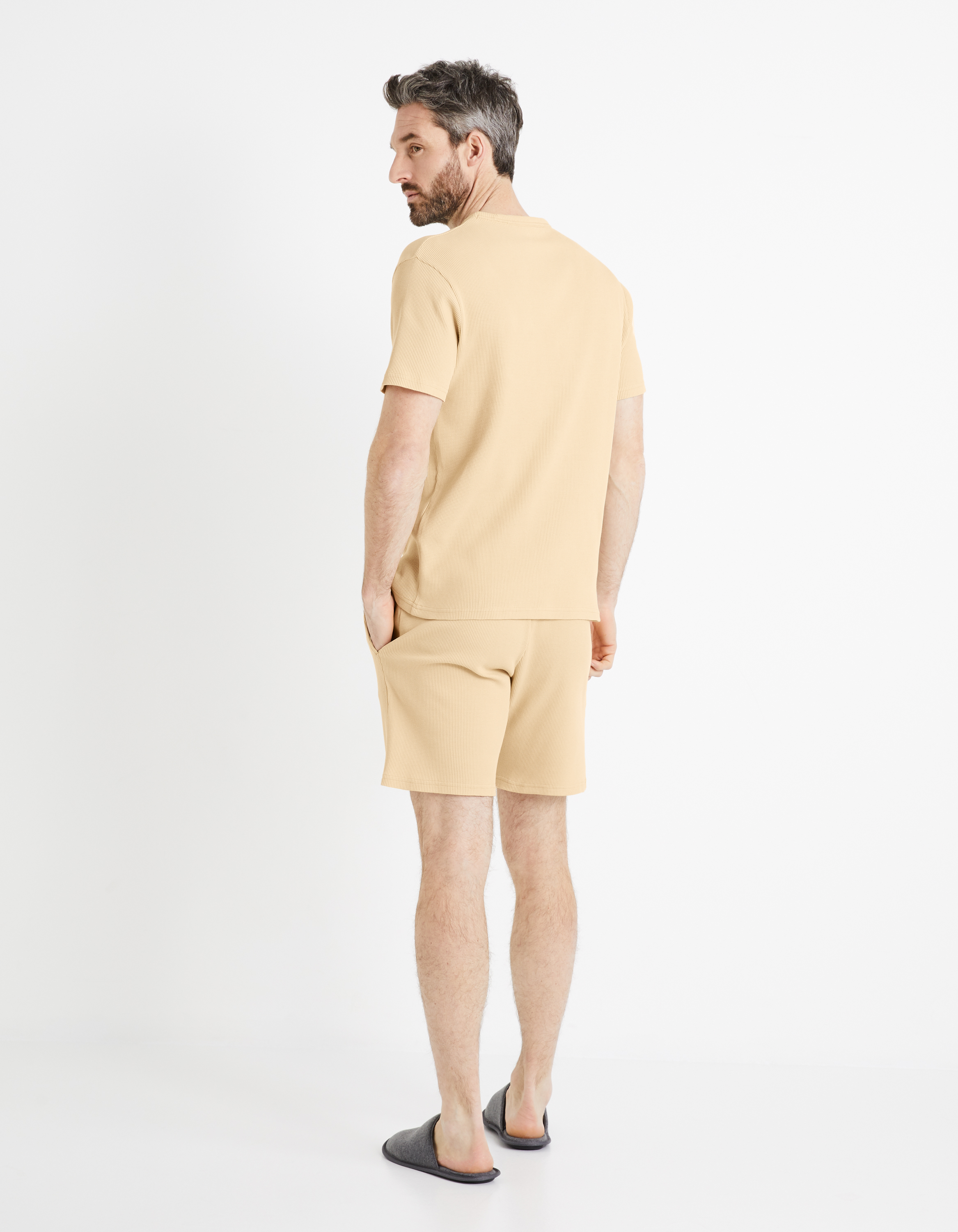 Pijamale pentru barbati Celio - bej