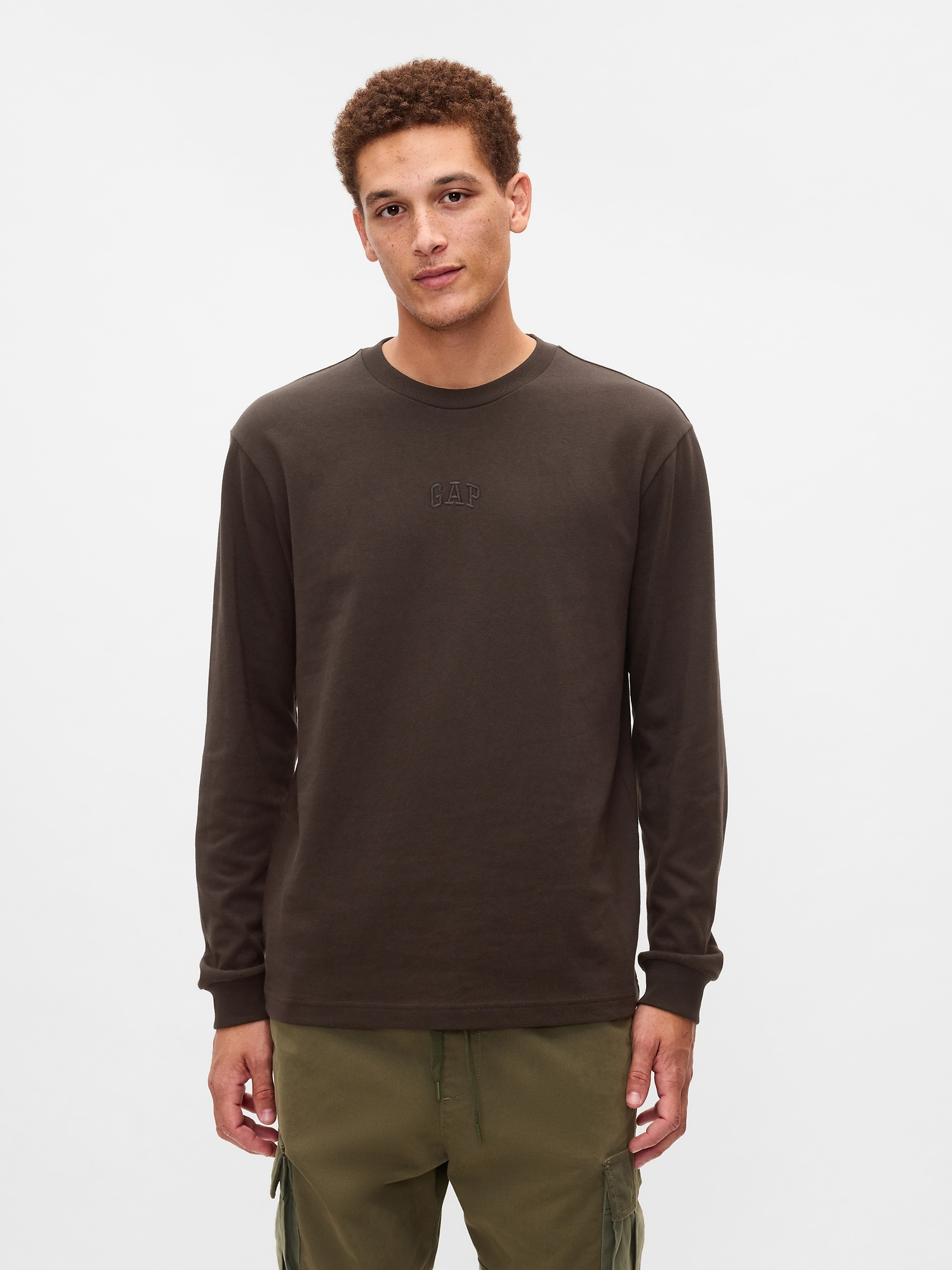 GAP T-shirt with Heavyweight logo - Men's