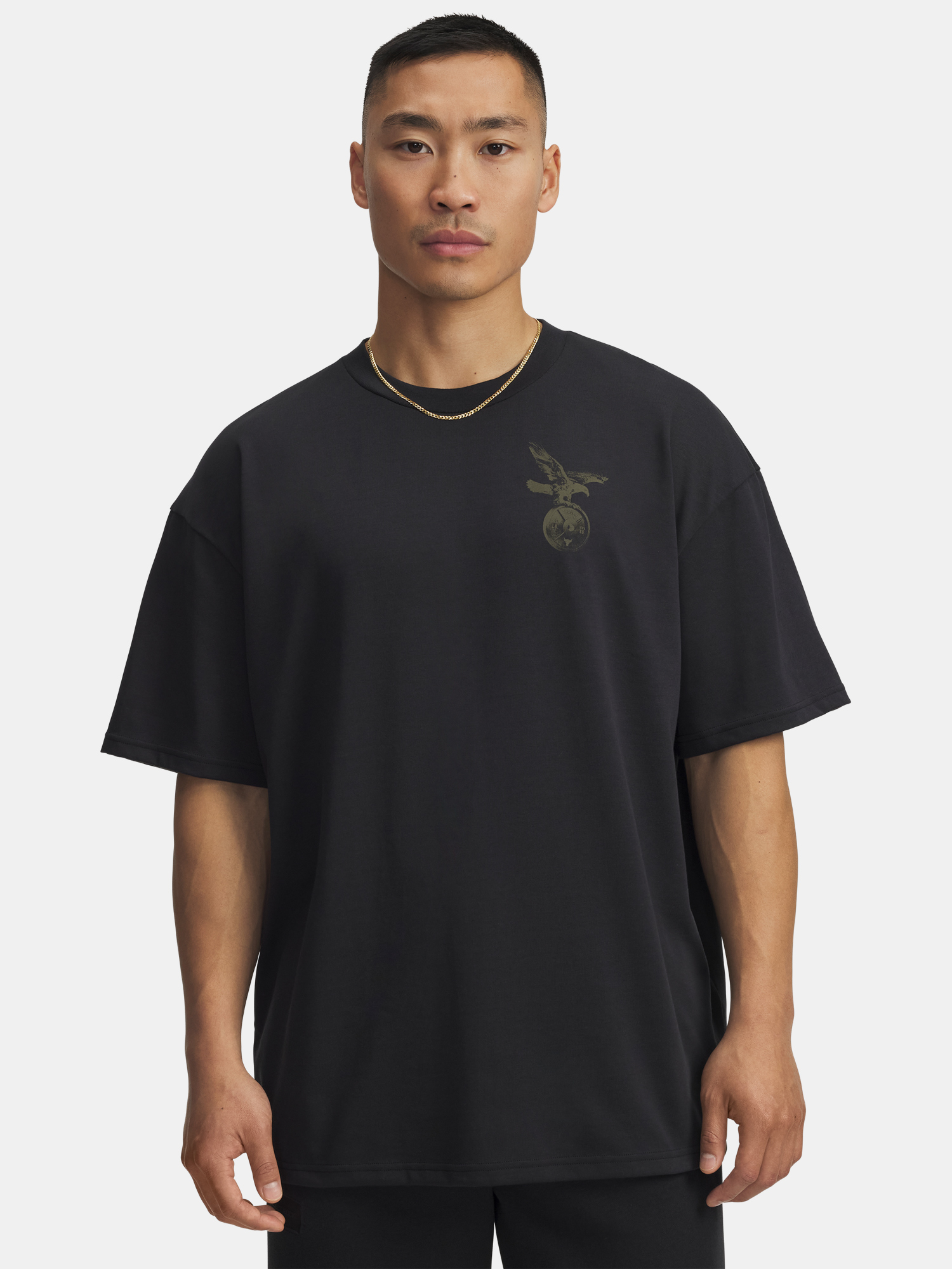 Pánske tričko Under Armour UA Pjt Rck SS Q4 ST-BLK