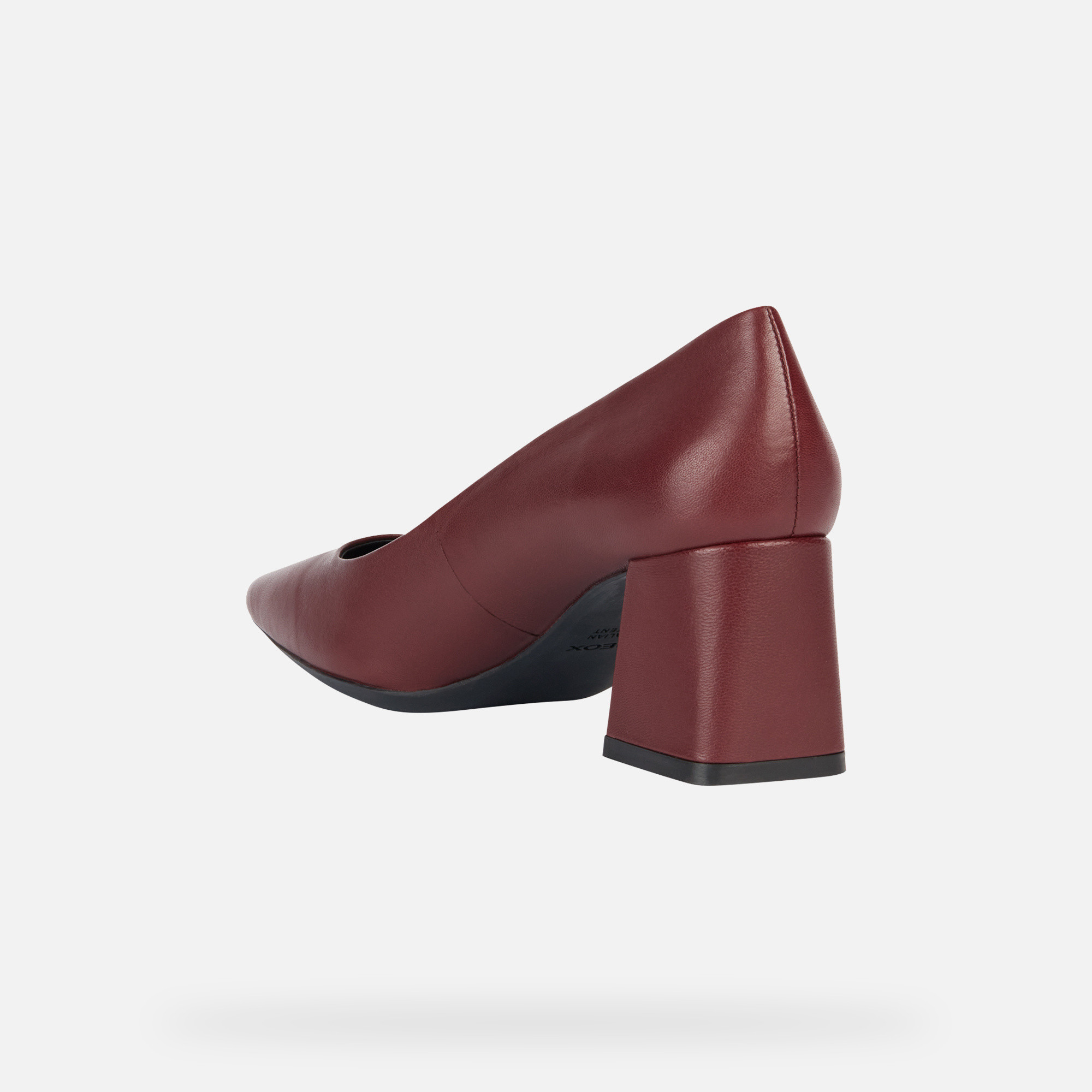 Burgundy women's pumps Geox Giselda - Women's