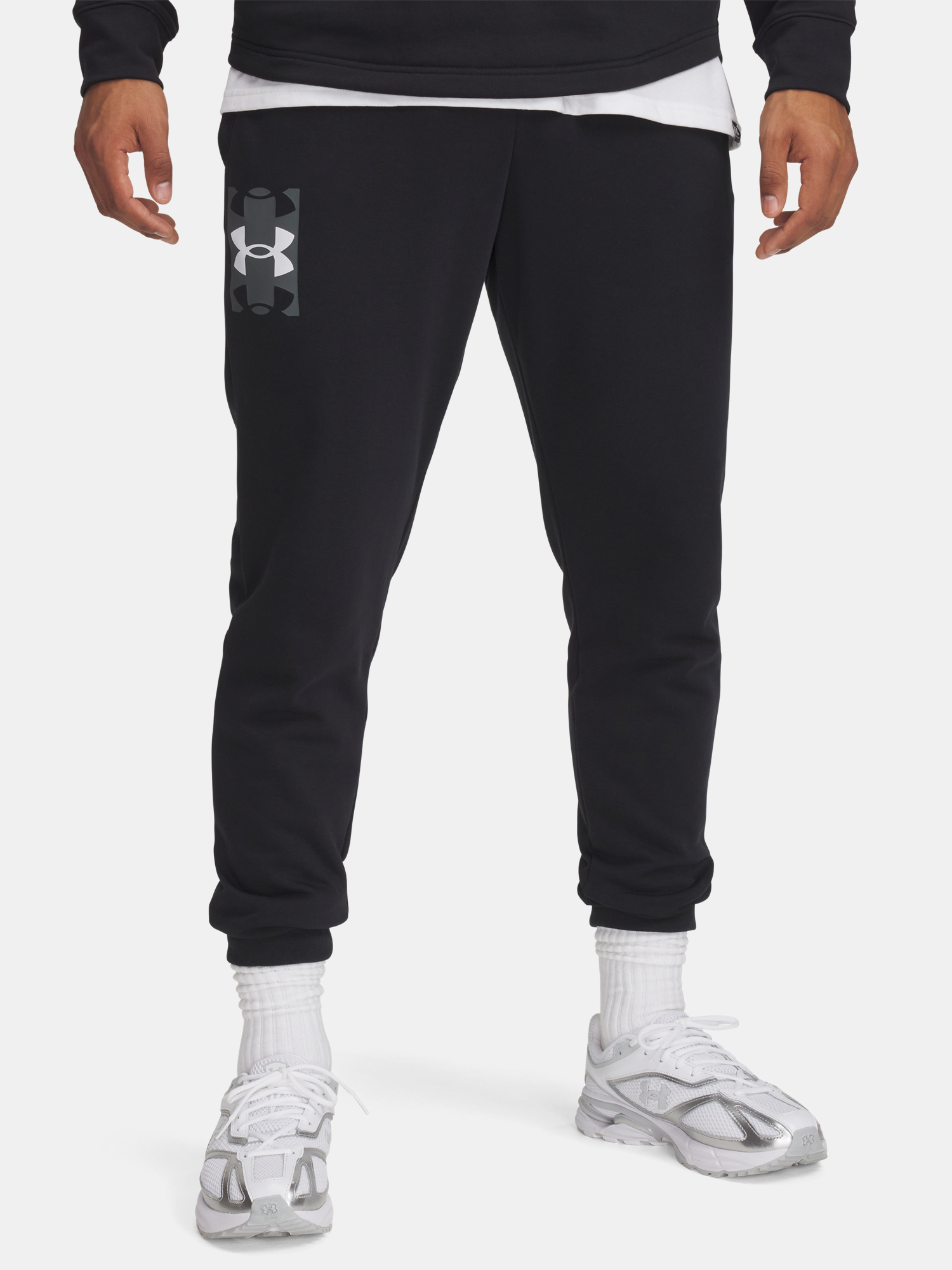 Mens sweatpants Under Armour UA Rival Terry Logo Jogger - Mens