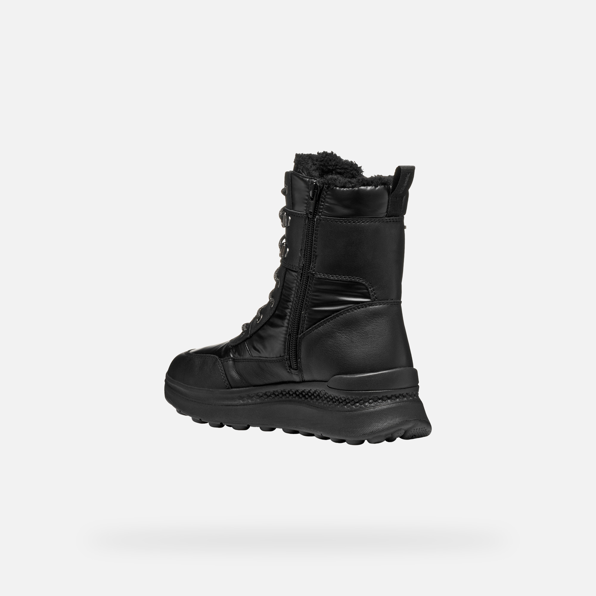 Geox Spherica ACTIF X2 Women&#039;s Black Ankle Boots - Ladies