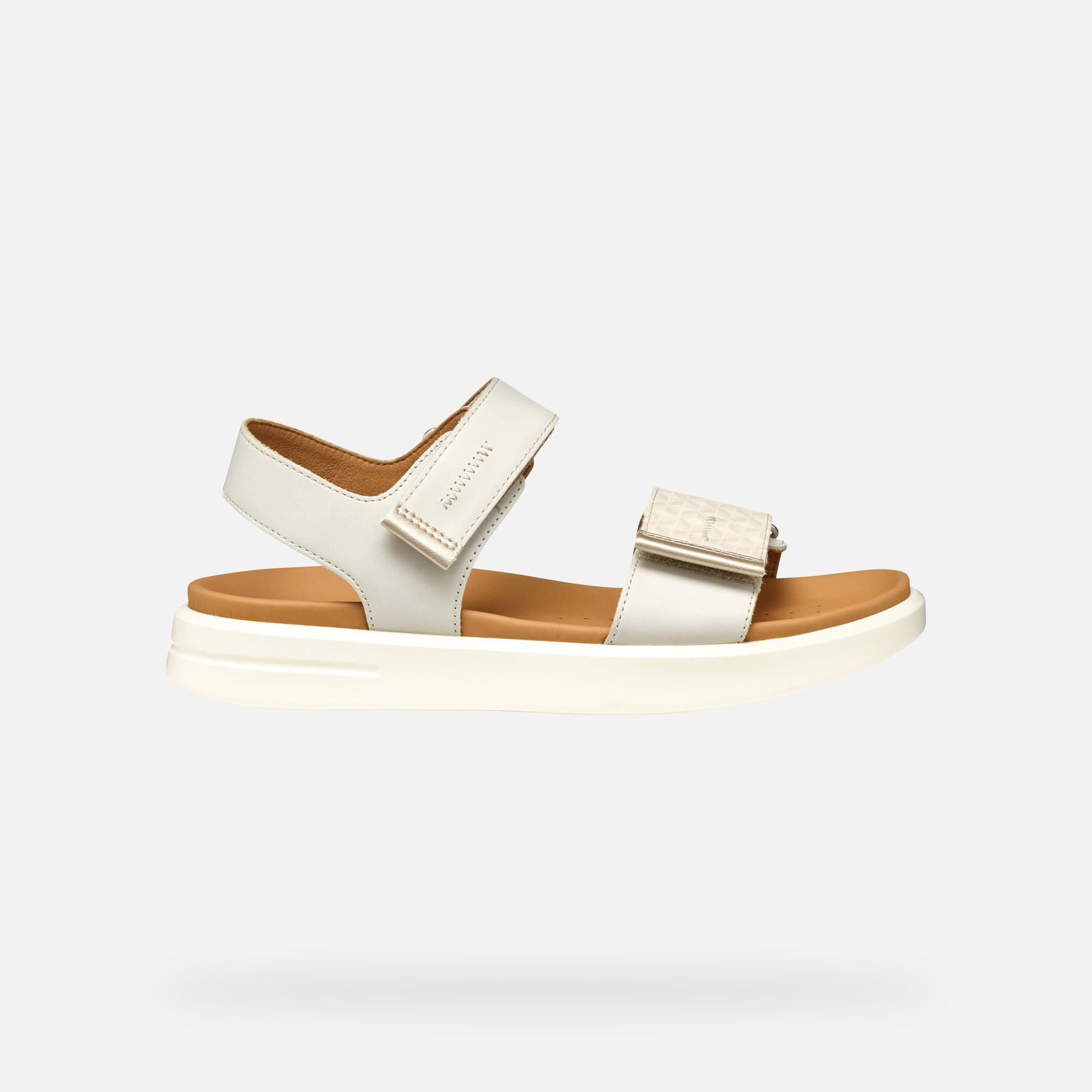 Beige women's sandals Geox XAN2S - Women's