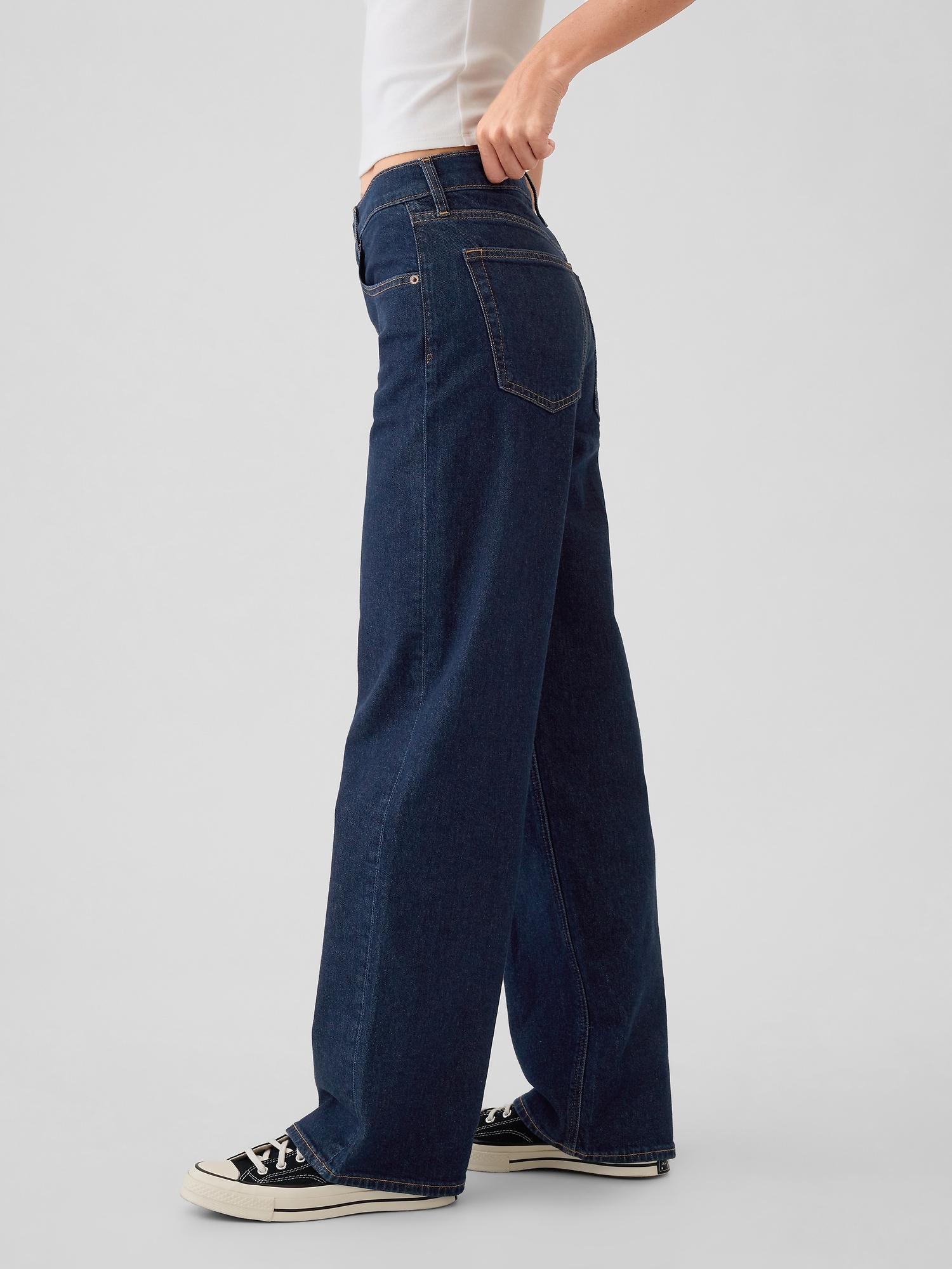 GAP Jeans '90s Loose Mid Rise - Women's