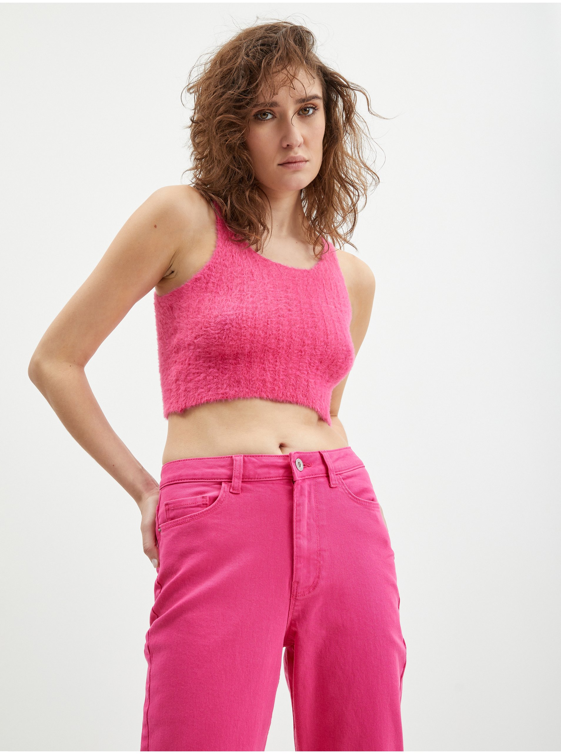 Boyfriend, Mom pentru femei Pieces - roz inchis