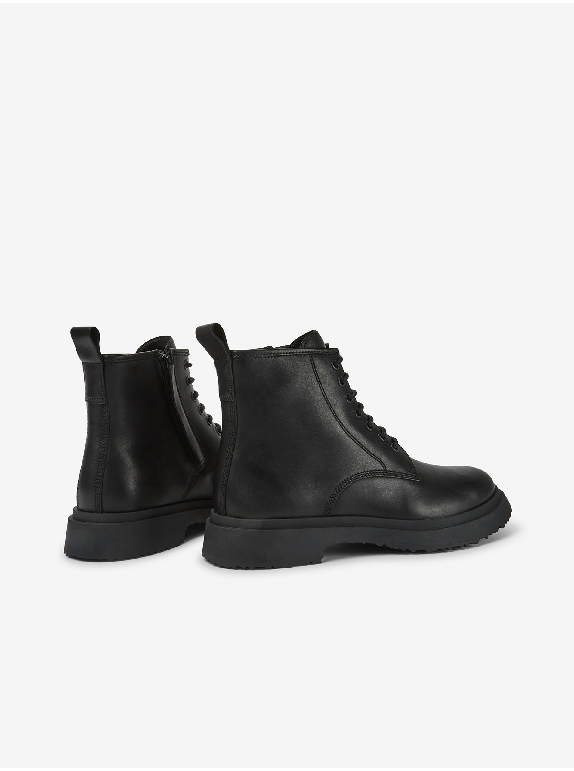Black Men's Ankle Leather Shoes Camper Noray - Men