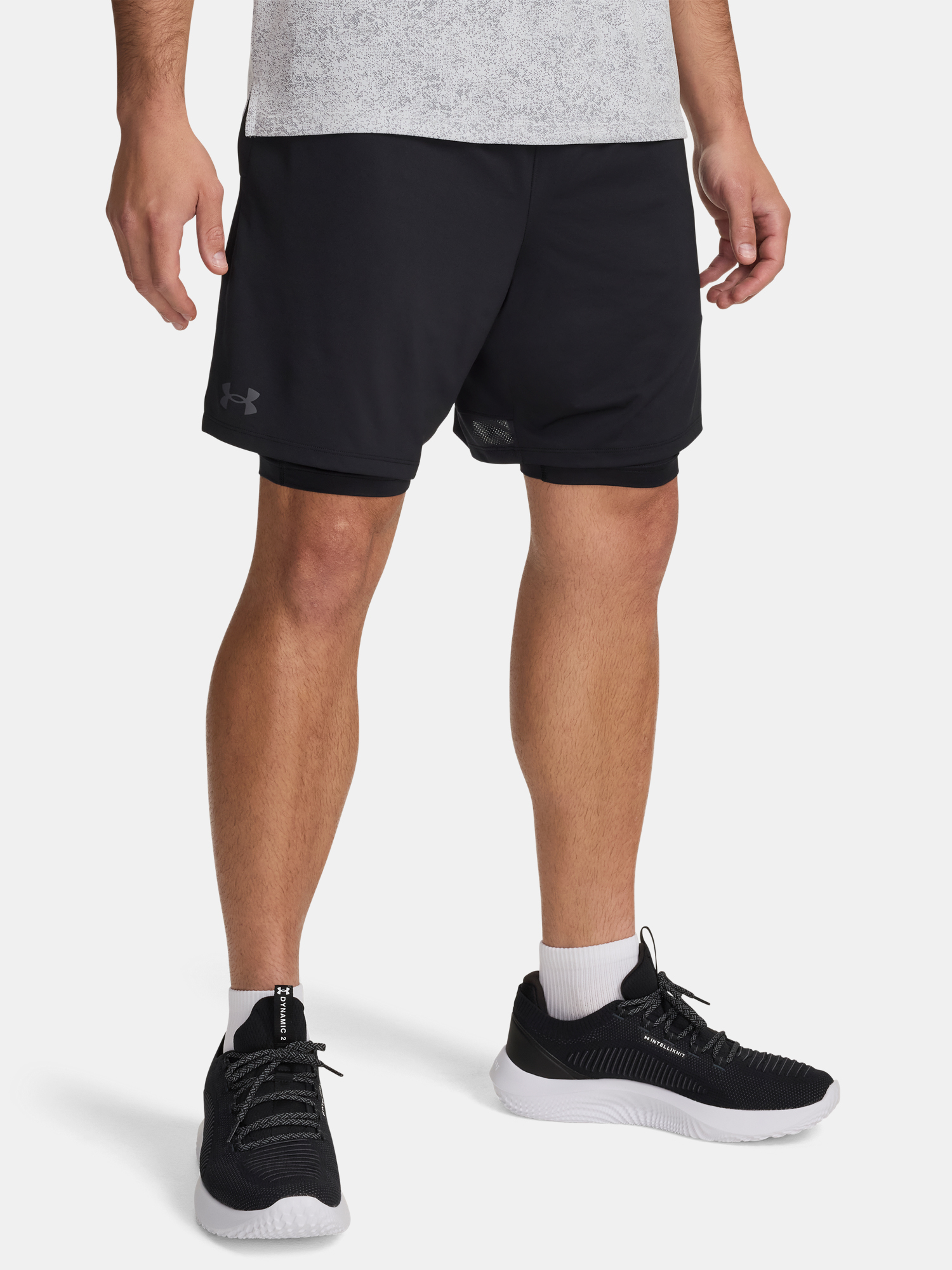 Under Armour UA Tech Vent 2in1 Short-BLK Men's Shorts - Mens