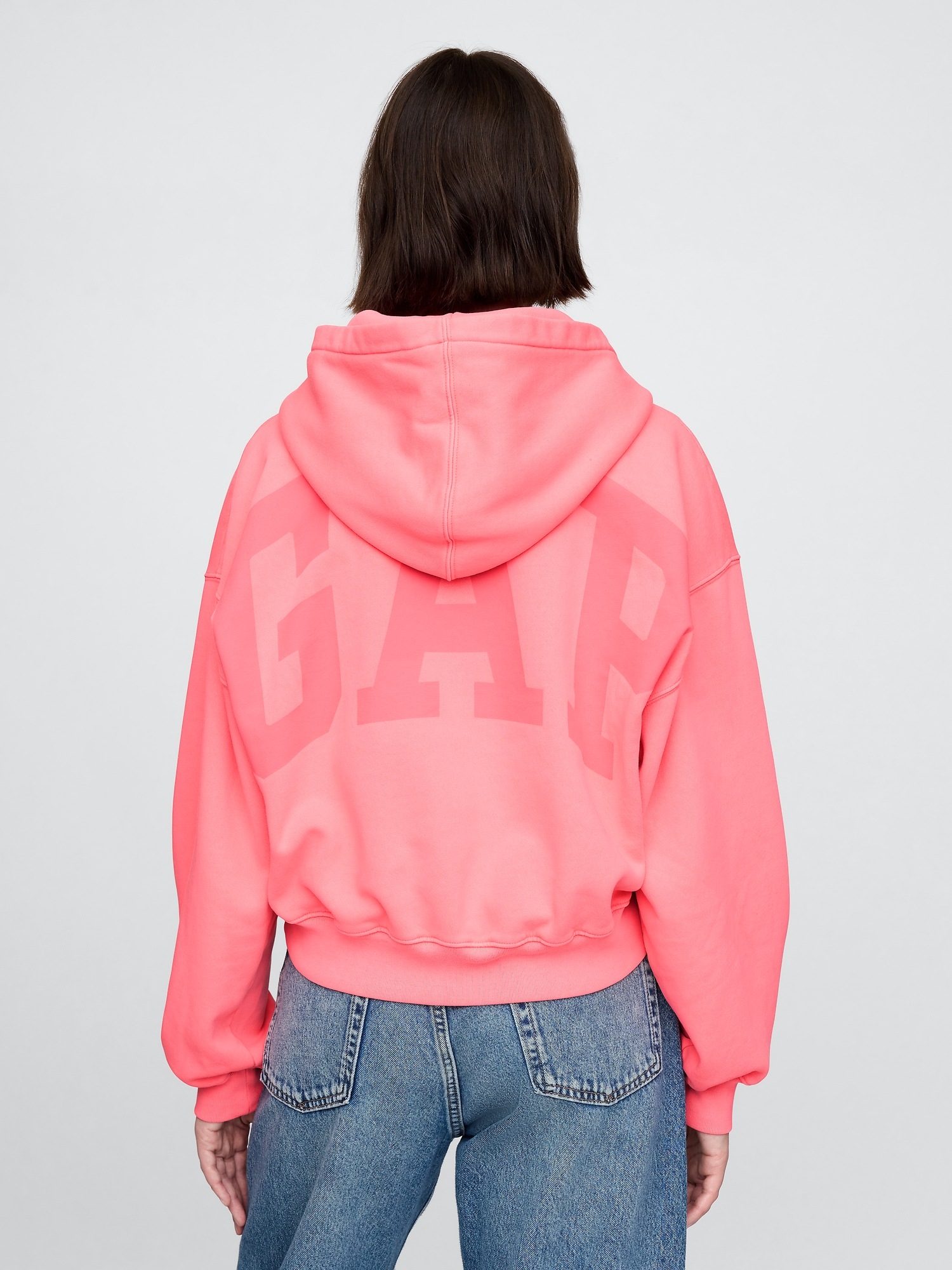 GAP Hoodie Logo Cropped - Women's