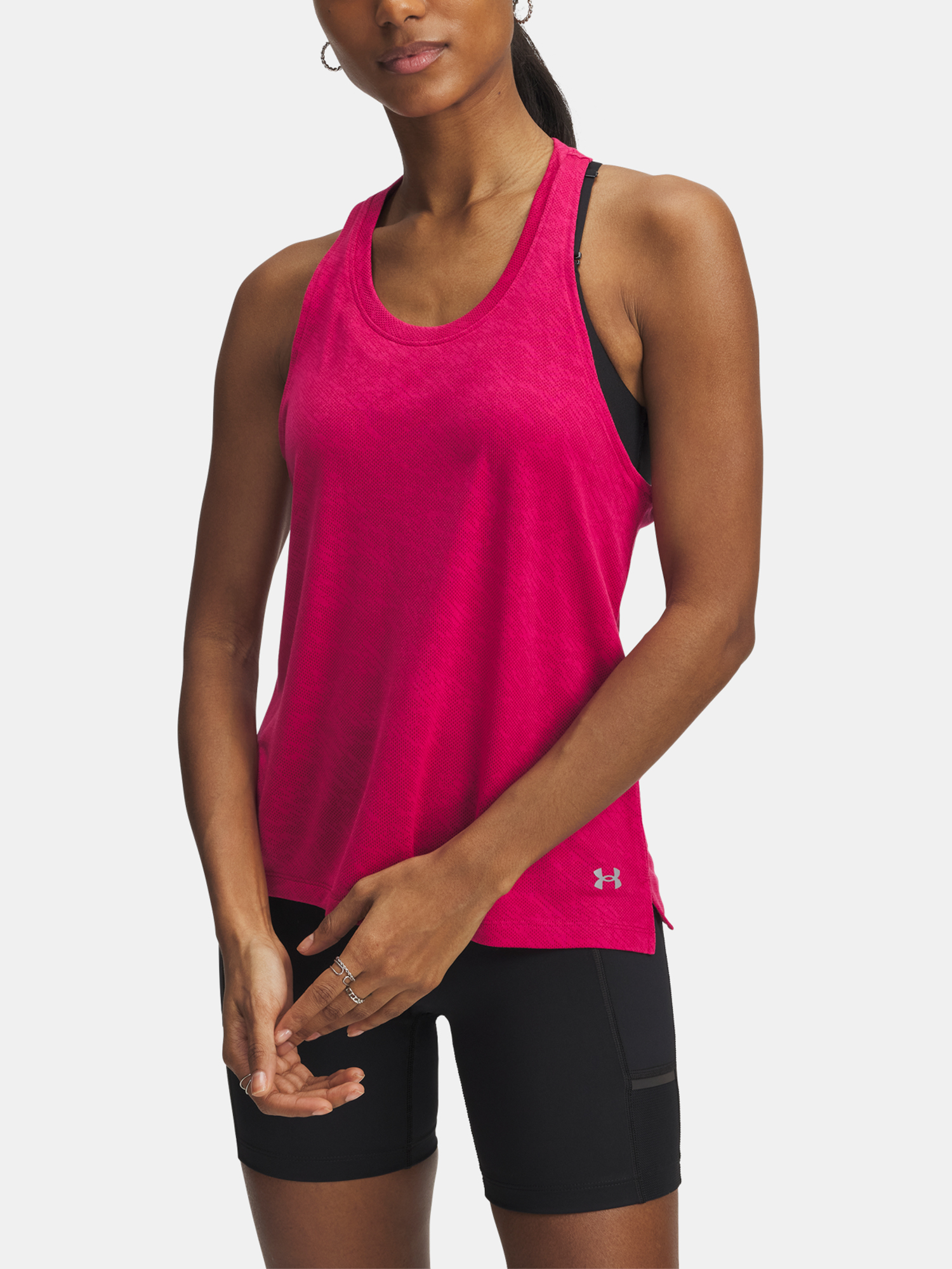 Women's tank top Under Armour UA Launch Camo Singlet - Women's