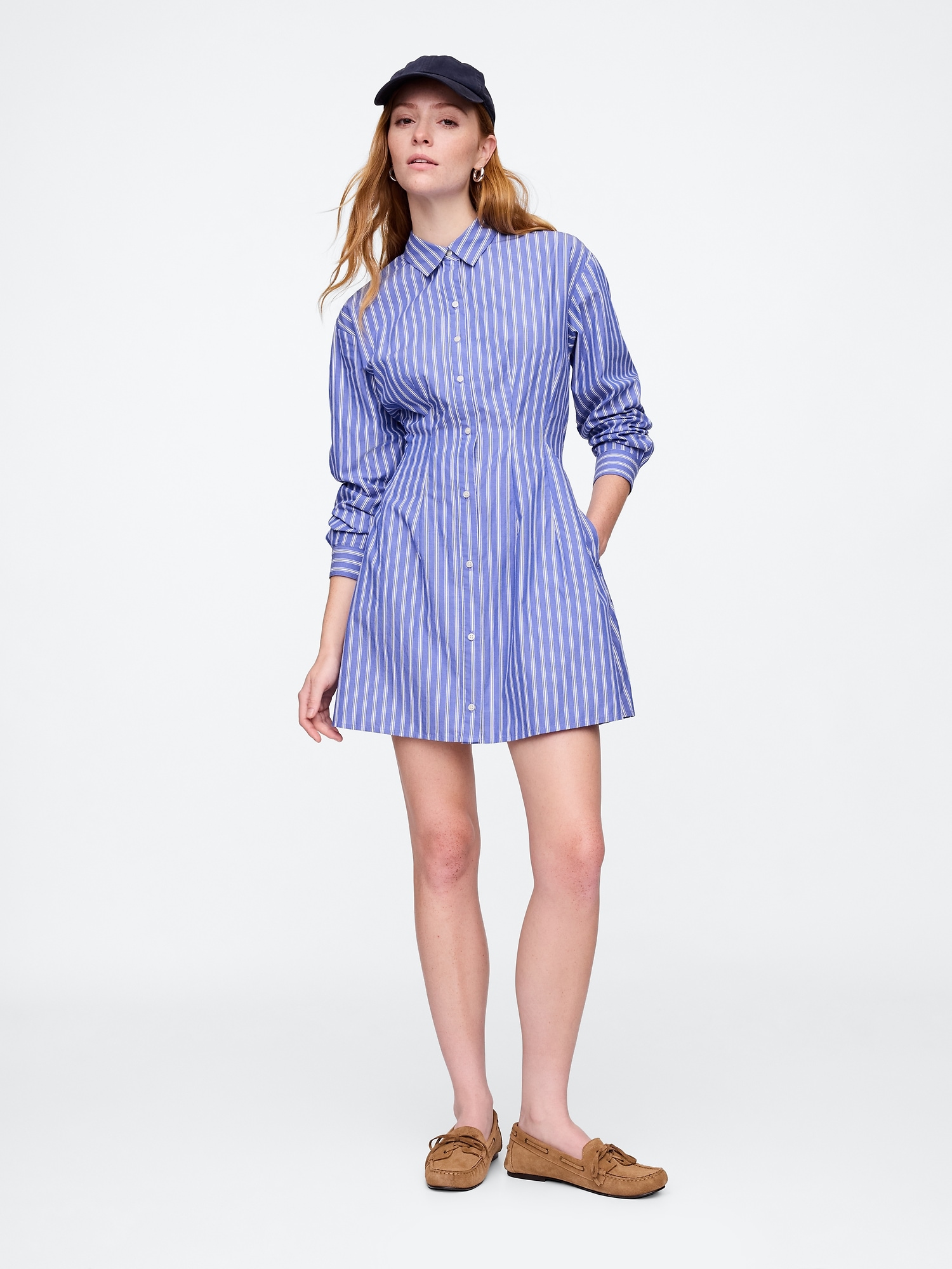 GAP Poplin mini shirt dress - Womens