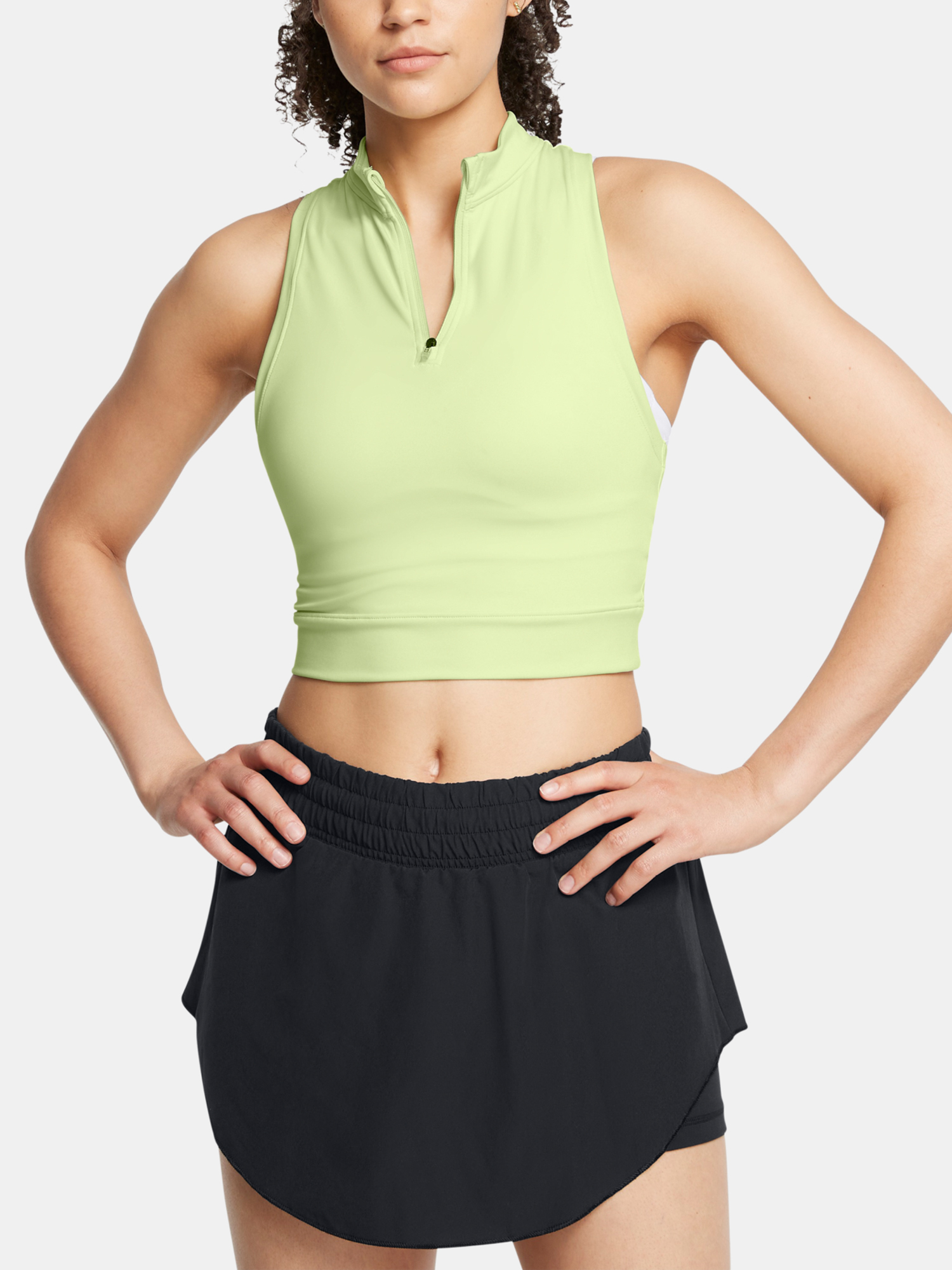Under Armour Women&#039;s Tank Top UA Run Anywhere Crop Tank - Women