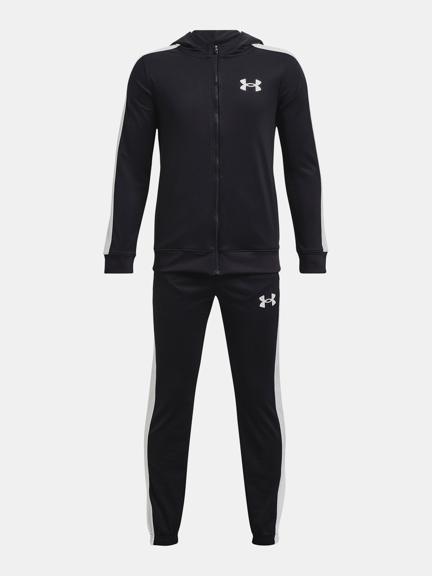 Under Armour UA Kit Knit Hooded Track Suit-BLK - Guys