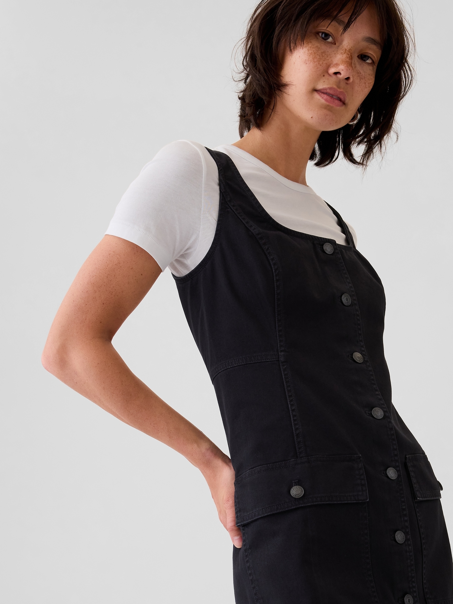 GAP Denim mini dress Utility - Women's
