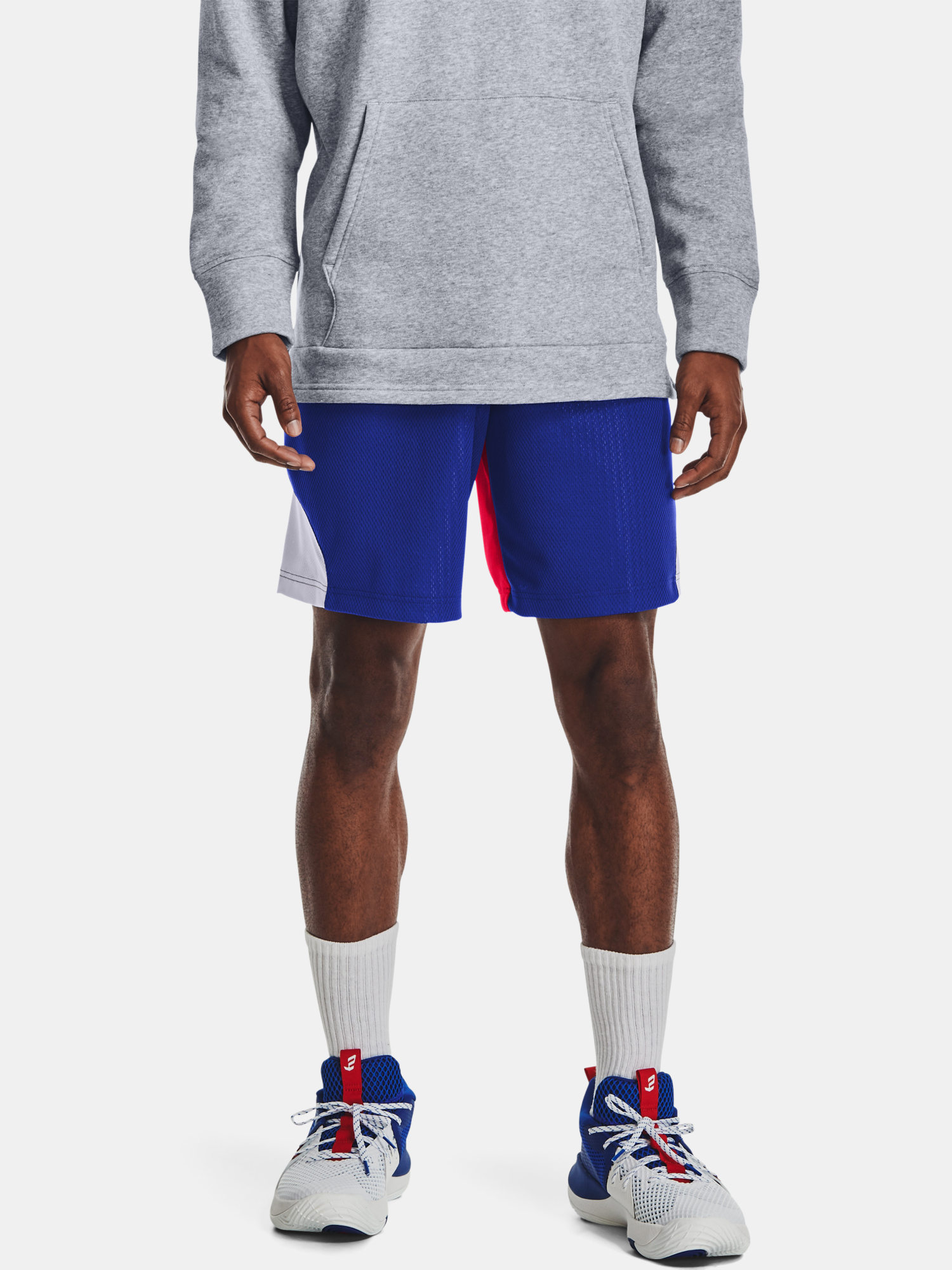 Under Armour Shorts Embiid Signature Short-Blu - Mens