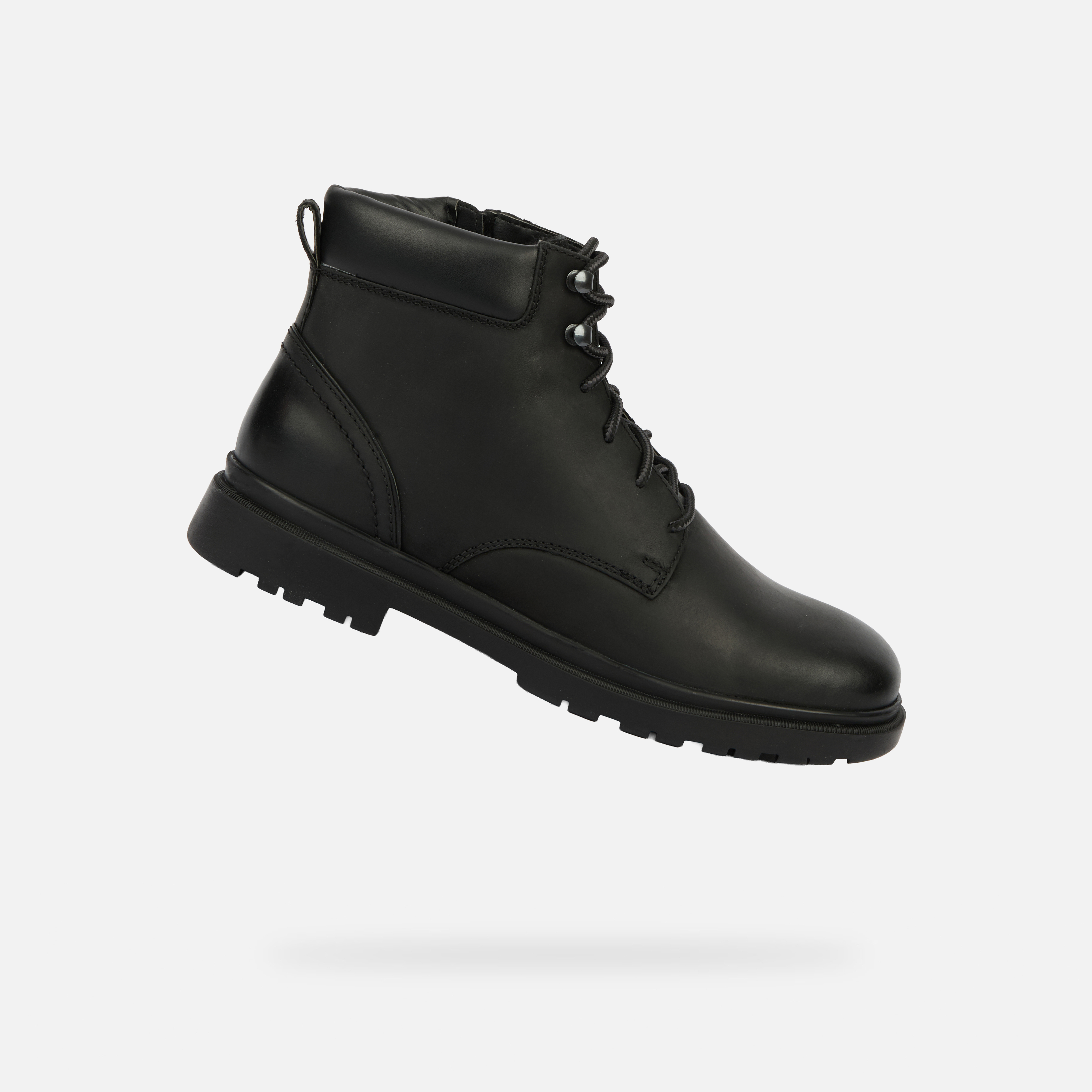 Black Men's Ankle Boots Geox Andalo - Mens
