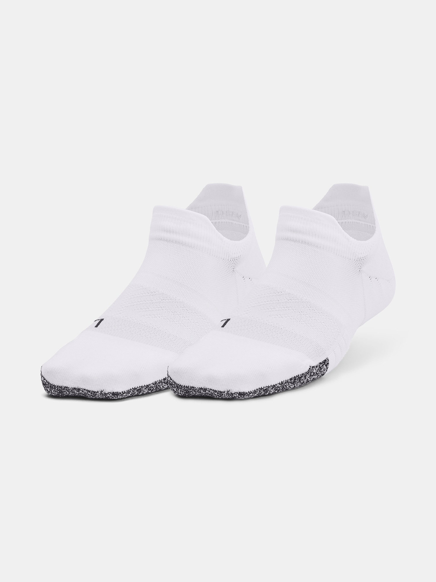 Under Armour Ponožky UA Breathe 2 No Show Tab 2pk-WHT - Dámské