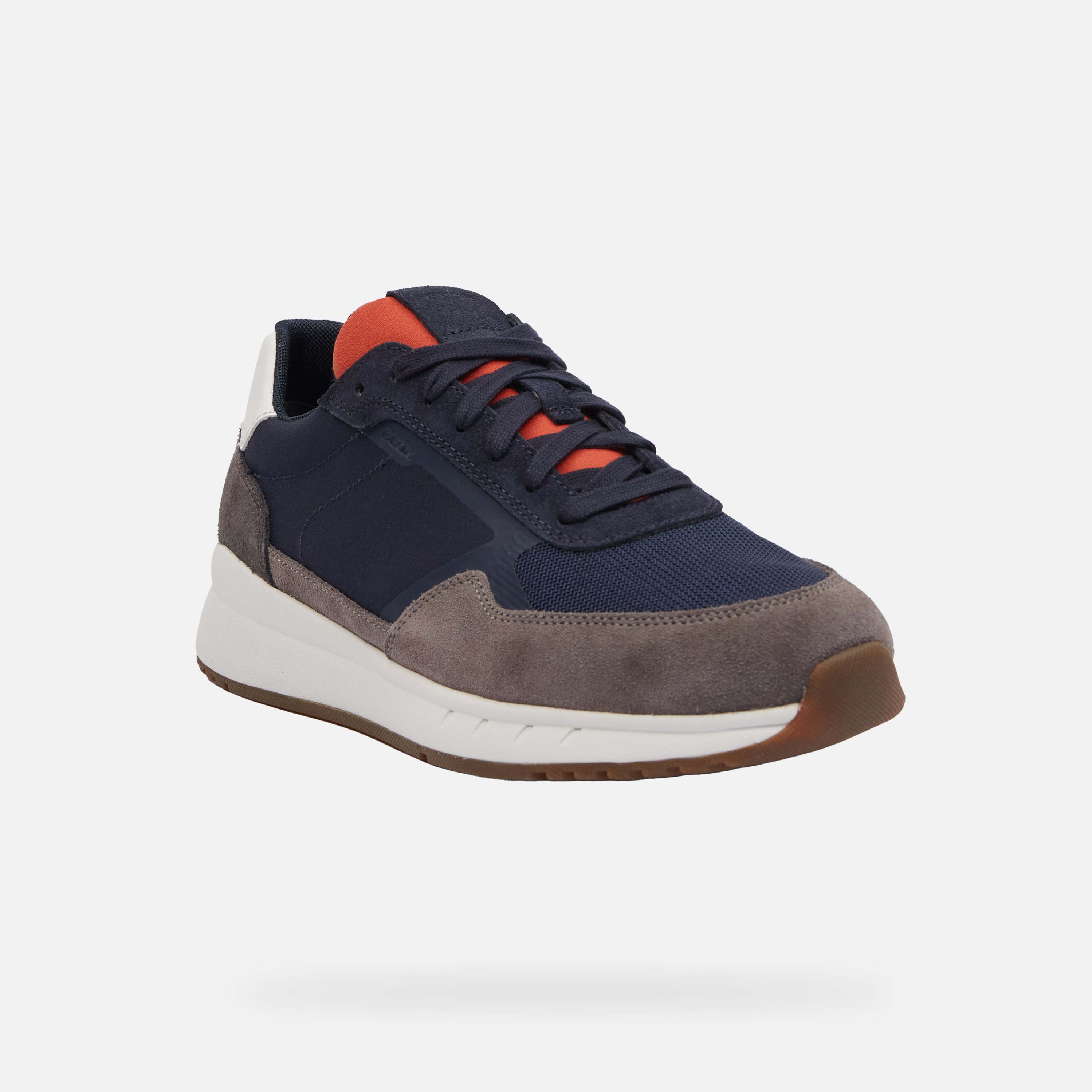 Dark grey men's sneakers Geox Branthon - Men's