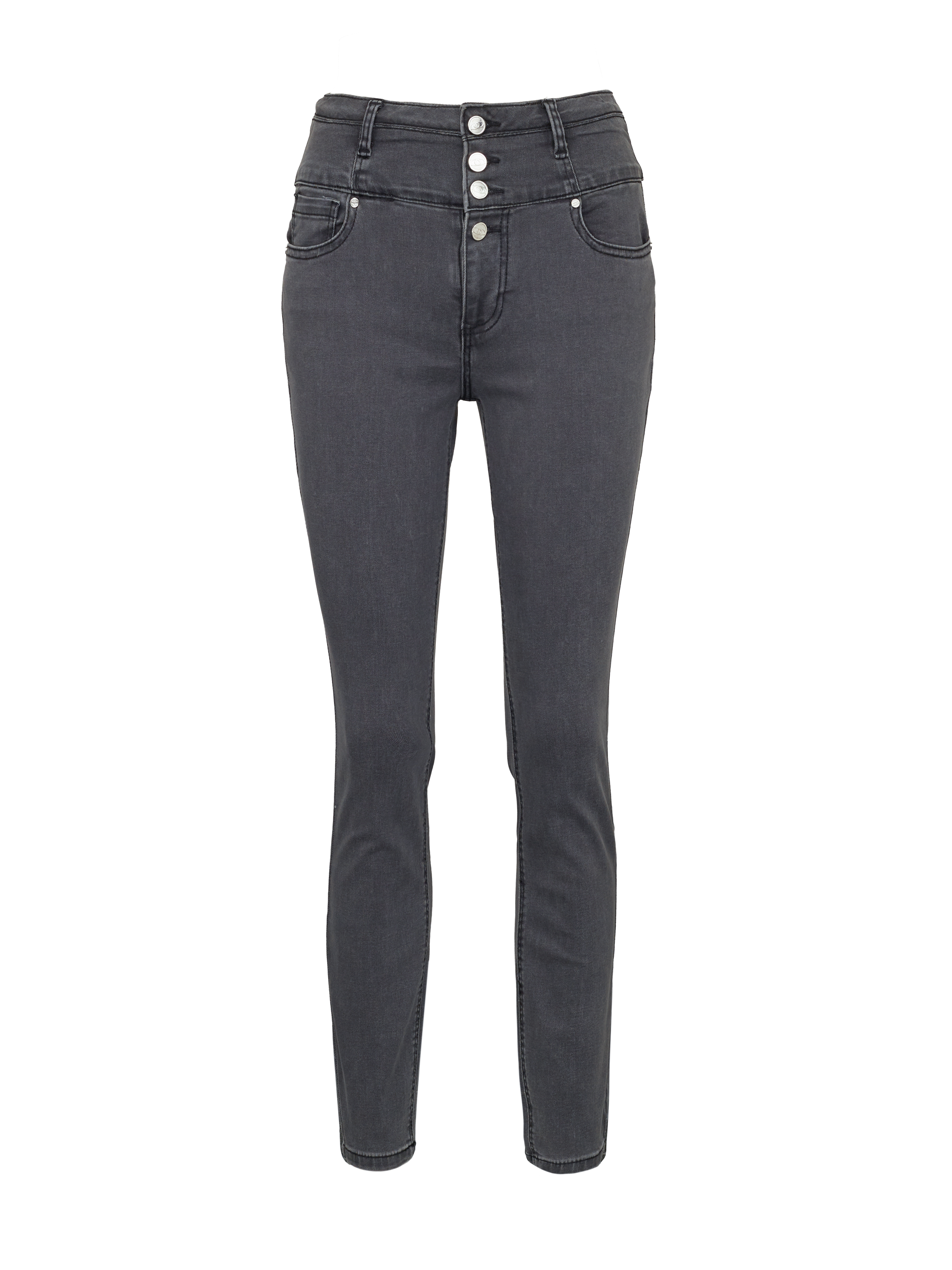 Dark grey women's skinny fit jeans ORSAY - Women's
