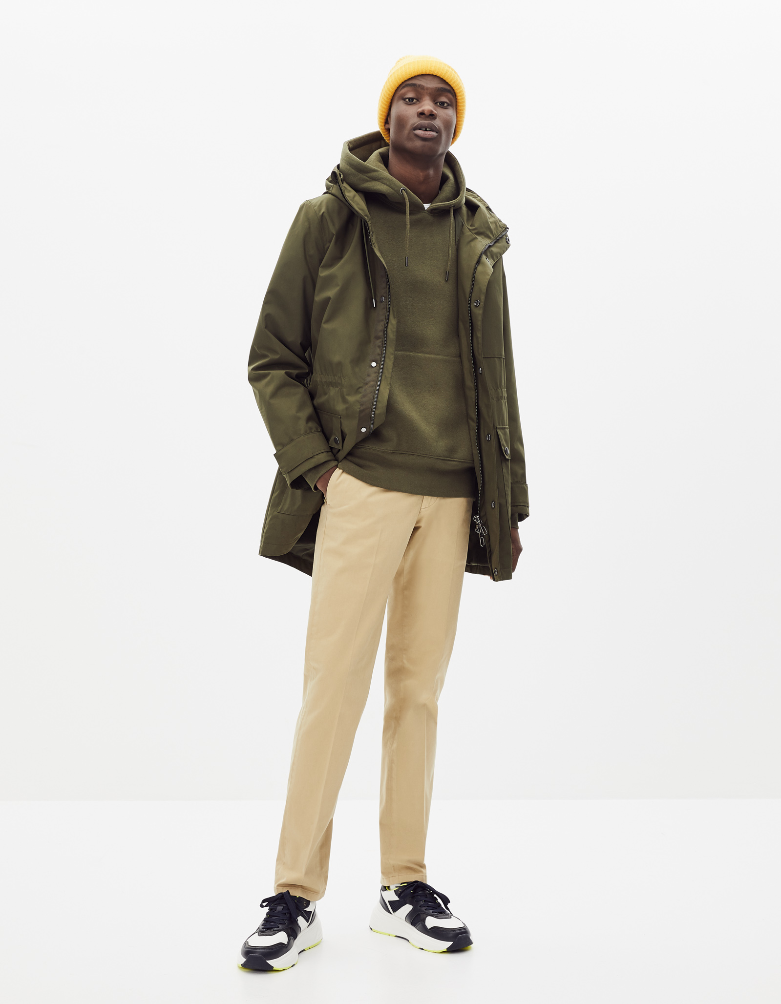 Pantaloni casual pentru barbati Celio - bej