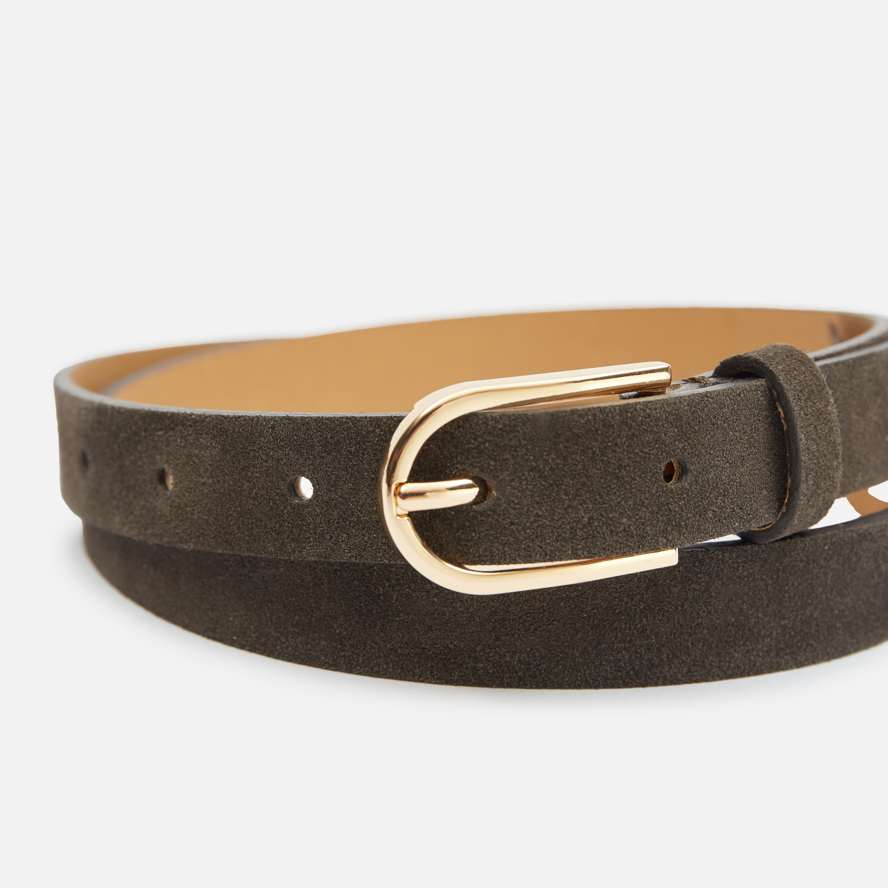 Dark brown women's belt Geox - Women's