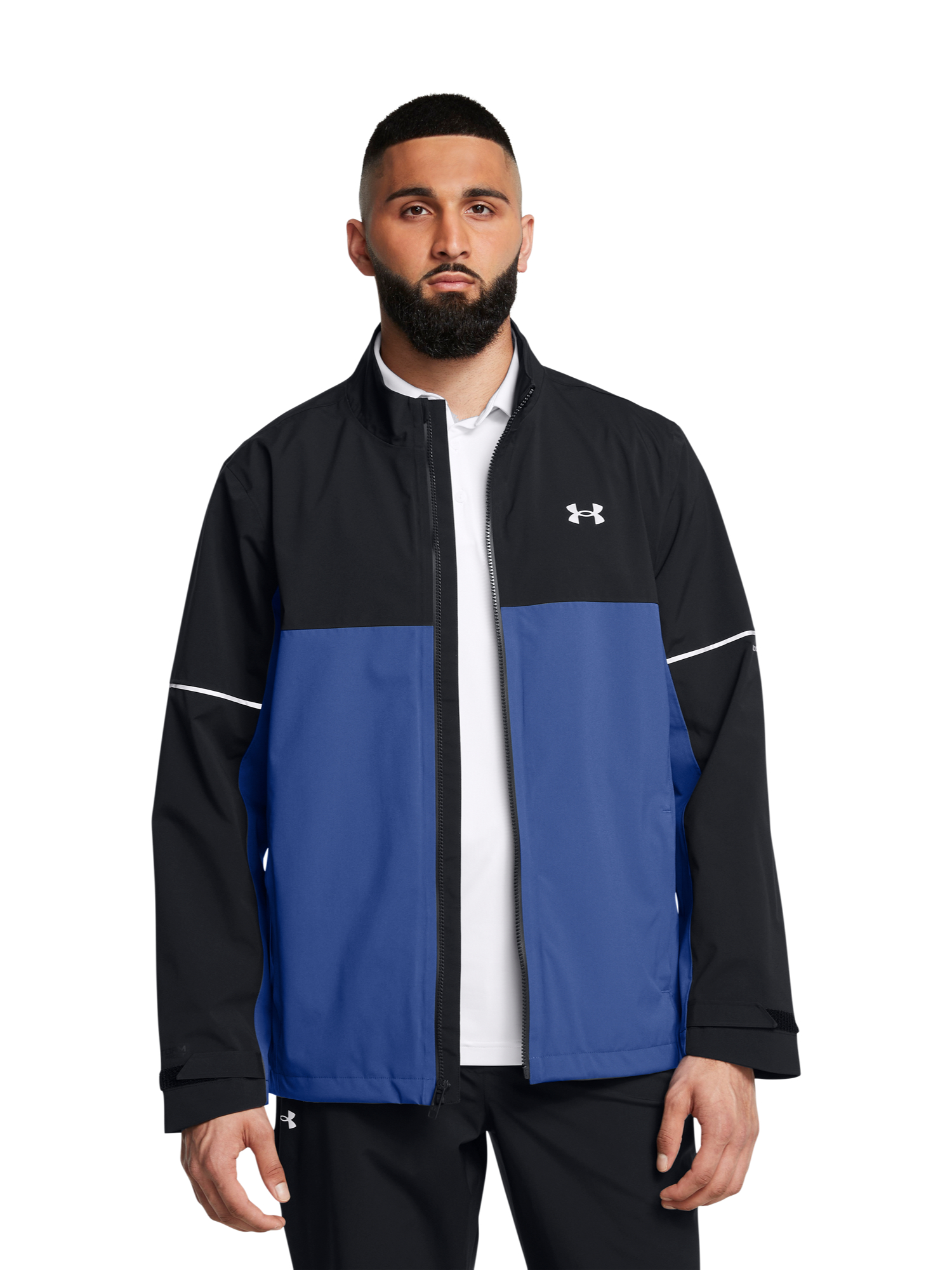 Pánská bunda Under Armour DRIVE RAIN JACKET-BLK - Pánské