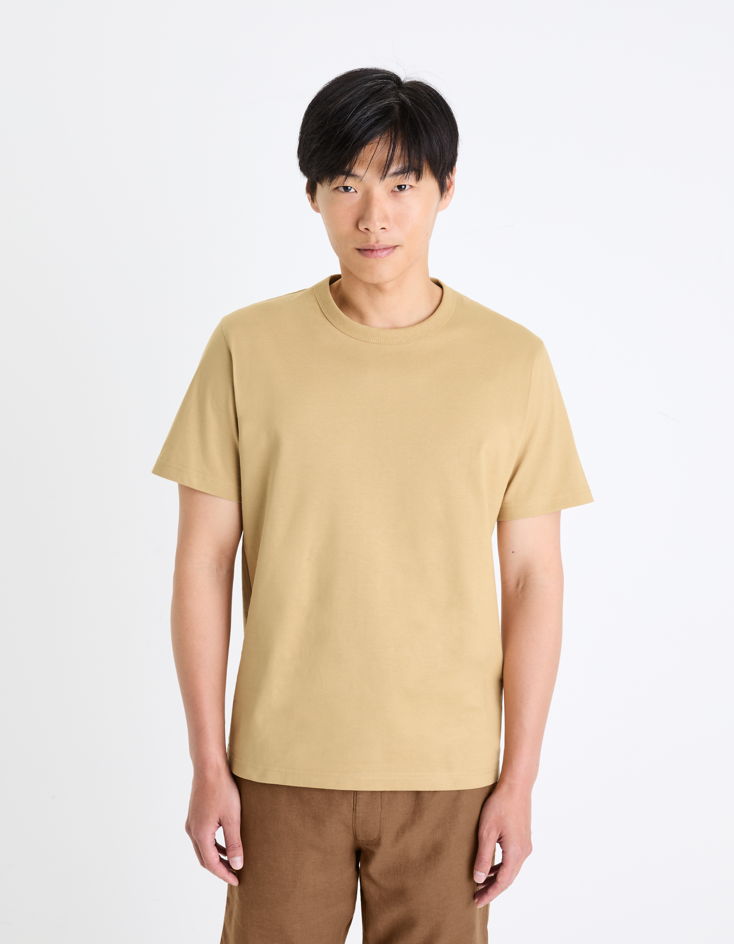 Celio Cotton T-Shirt Tebox - Men's