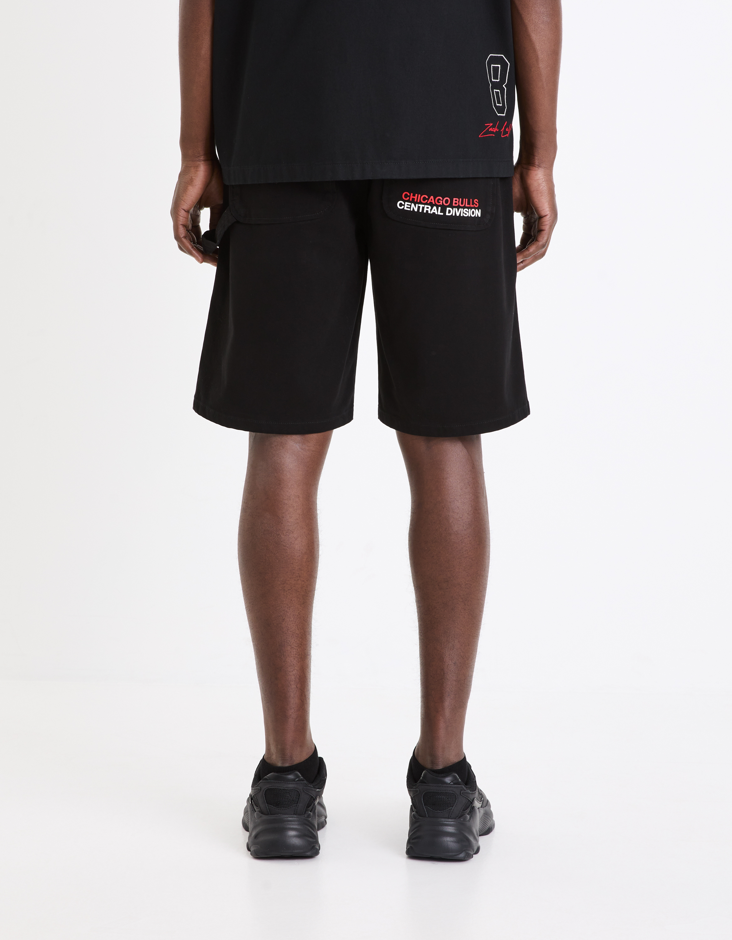 Pantaloni scurti pentru barbati Celio - negru