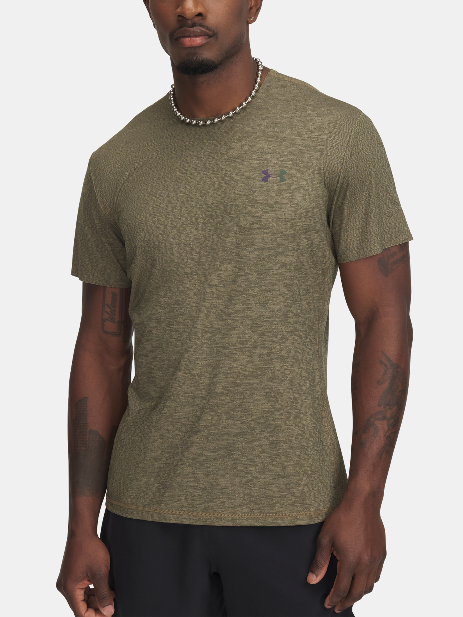 Mens T-shirt Under Armour Vanish Elite Vent Prtd SS - Mens