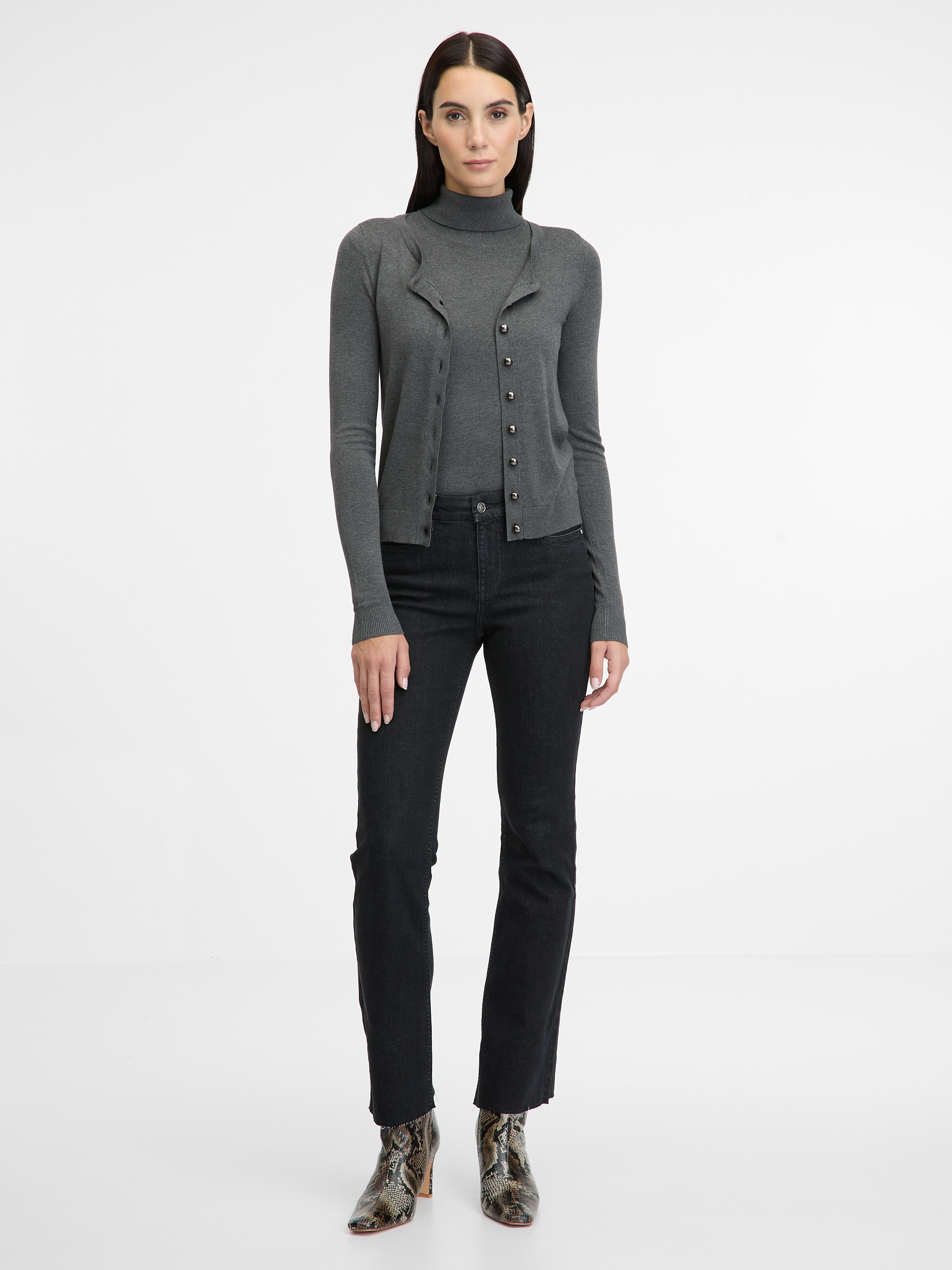 Grey women's cardigan ORSAY - Women's