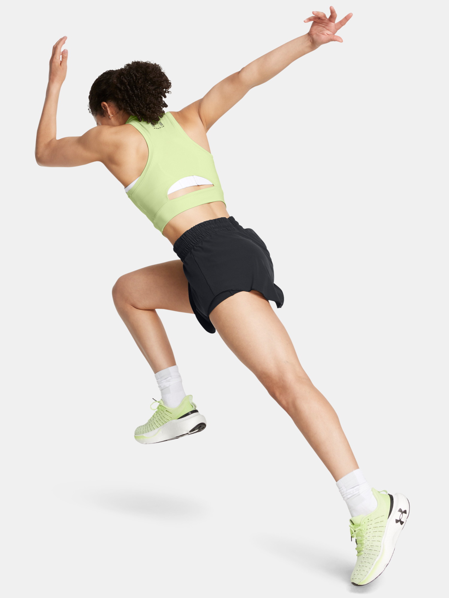 Under Armour Women&#039;s Tank Top UA Run Anywhere Crop Tank - Women