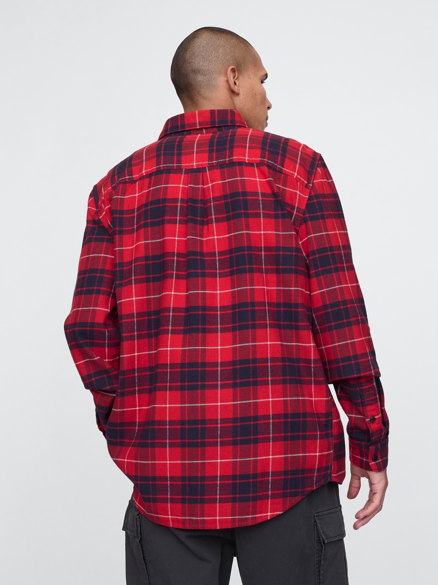 GAP Flannel Outer Shirt - Men&#039;s