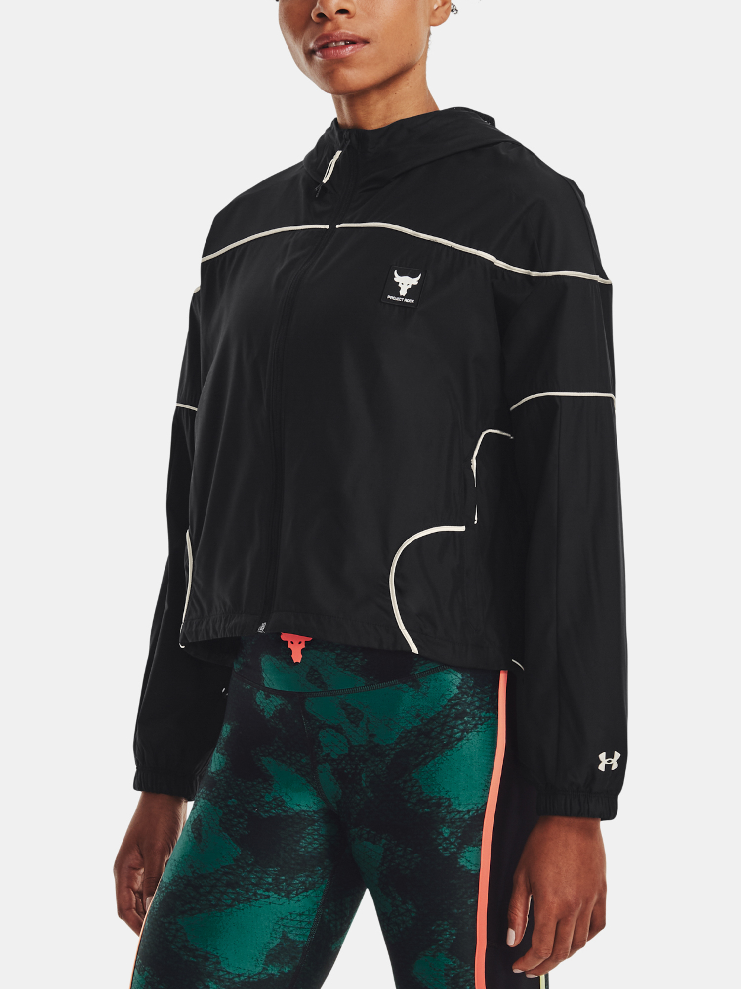 Under Armour Bunda Pjt Rock Brahma Jkt-BLK - Dámské