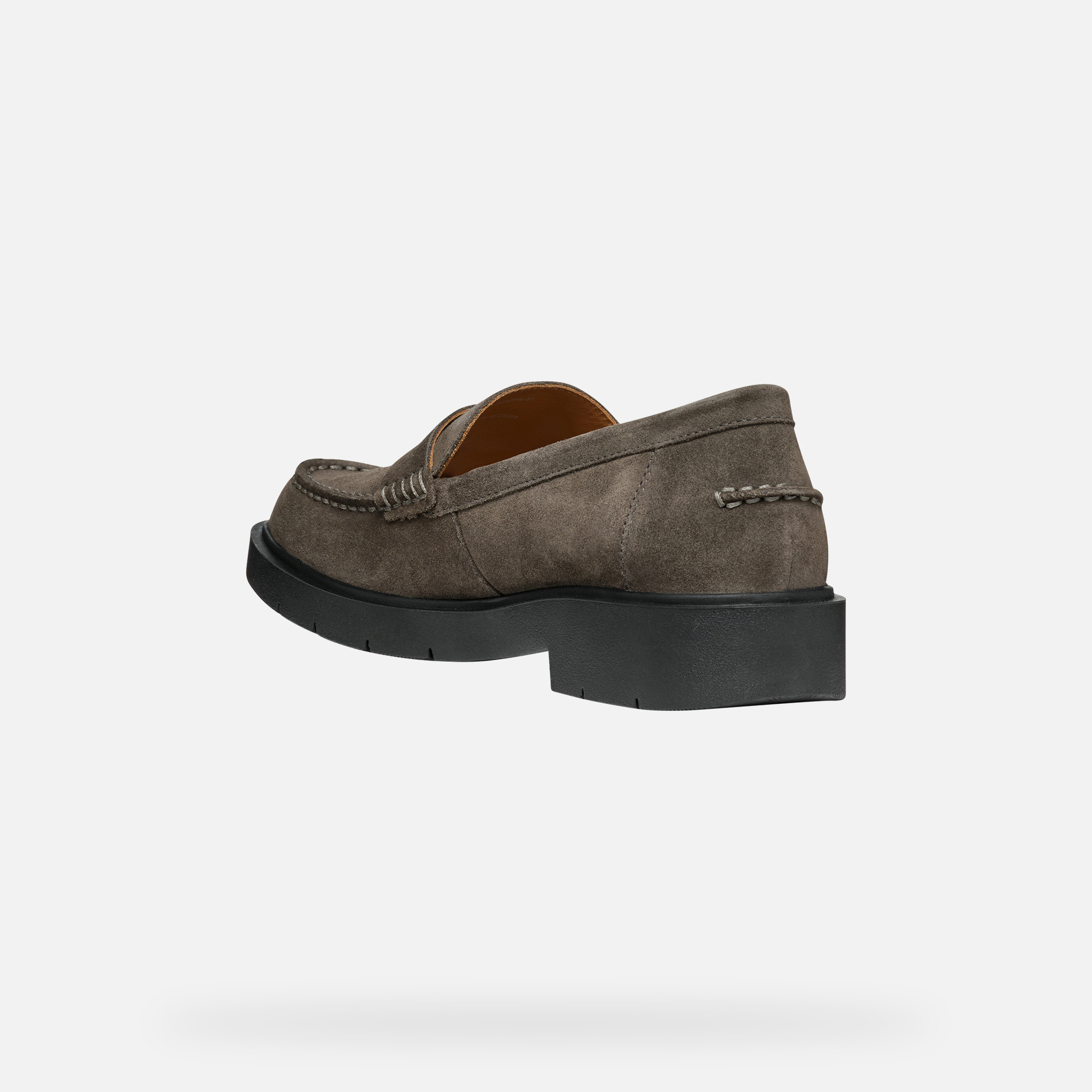 Dark grey women&#039;s moccasins Geox Spherica Ec1 - Women&#039;s