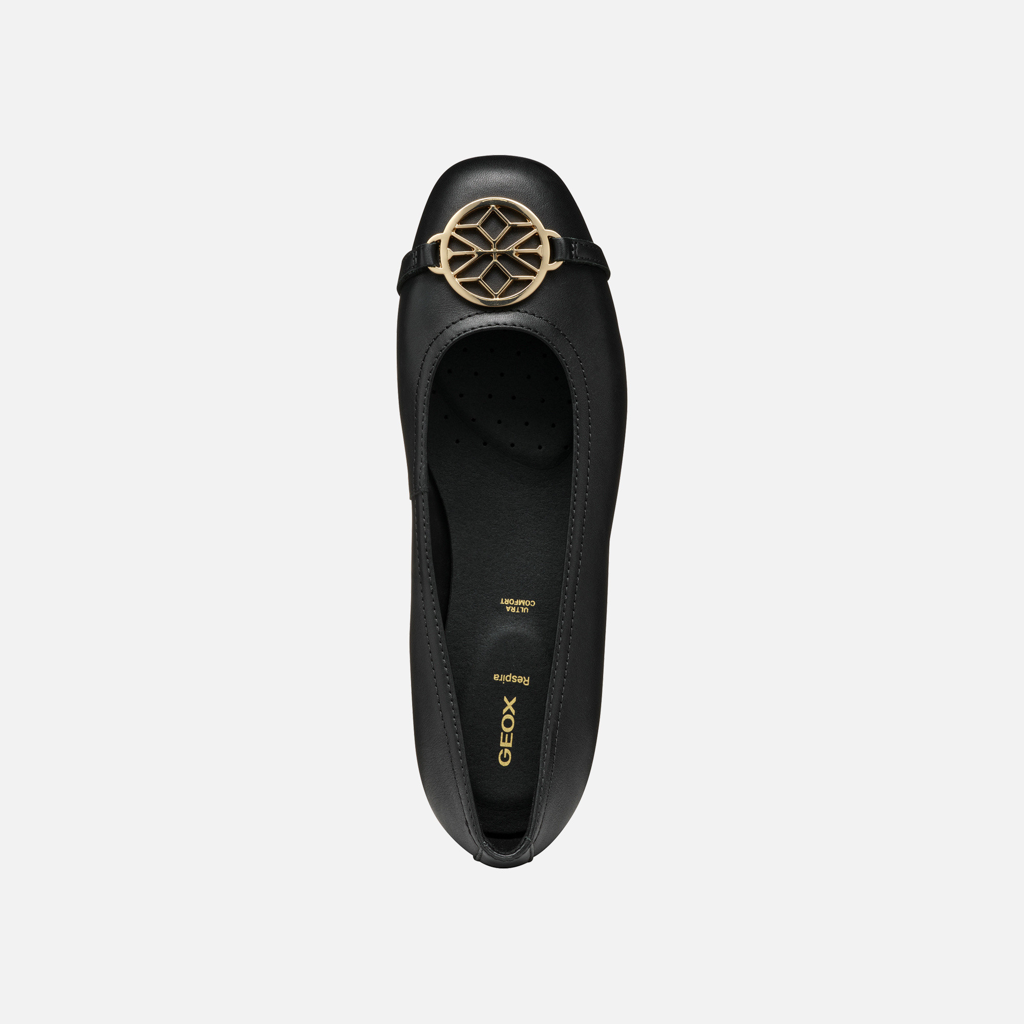 Black women's ballet flats Geox Annytah - Women's