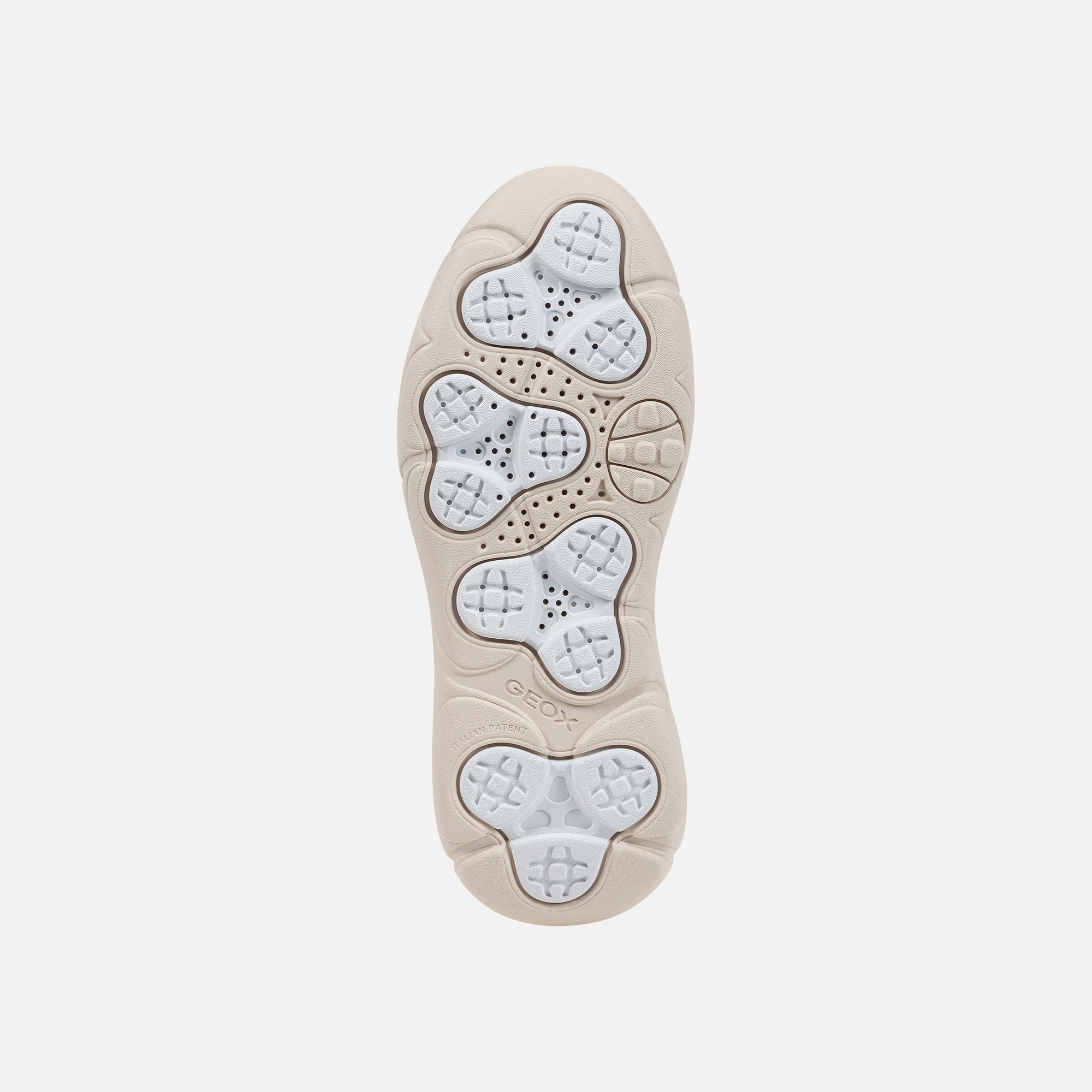 Brown women's sneakers Geox Nebula 2.0 X - Women's