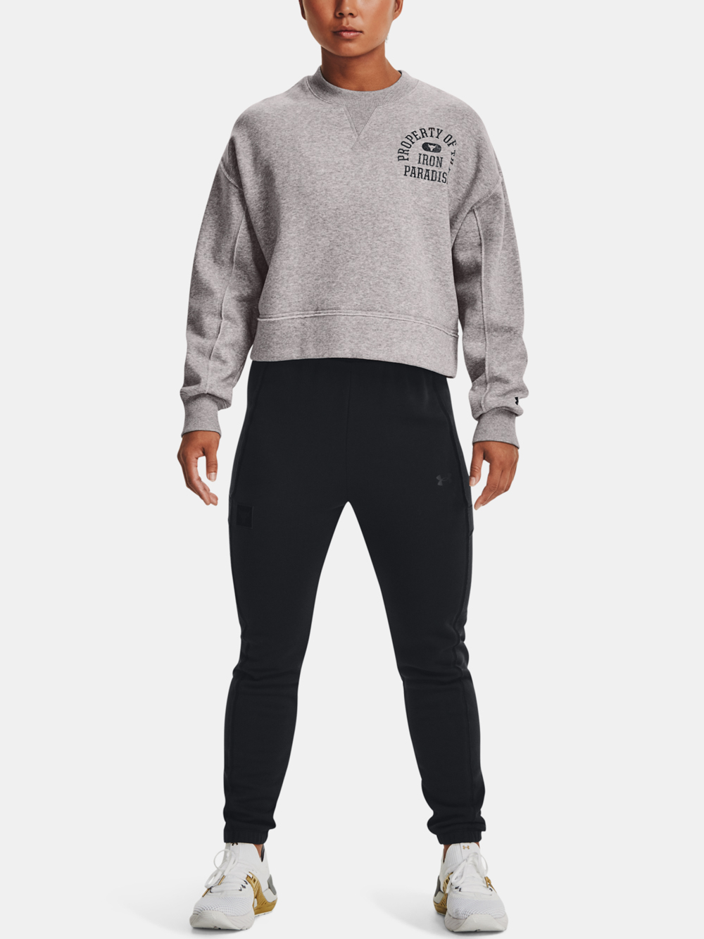 Hanorace pentru femei Under Armour - gri