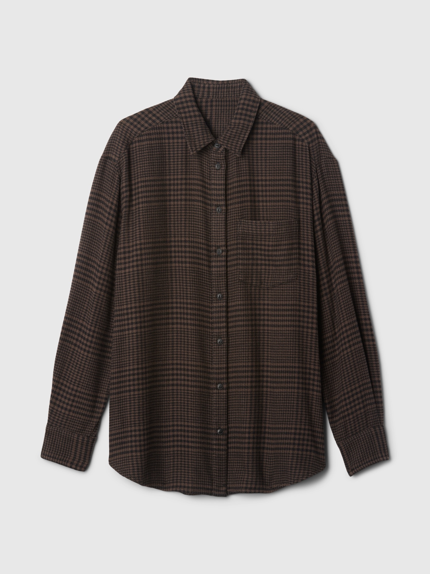 GAP Oversize flannel shirt Big Shirt - Women's