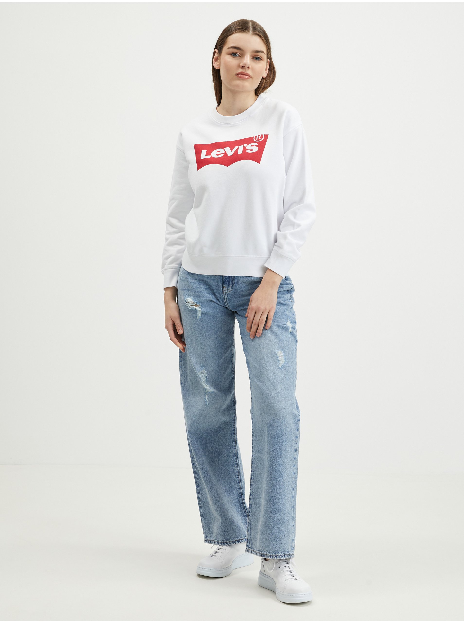 Hanorace pentru femei Levi's® - alb