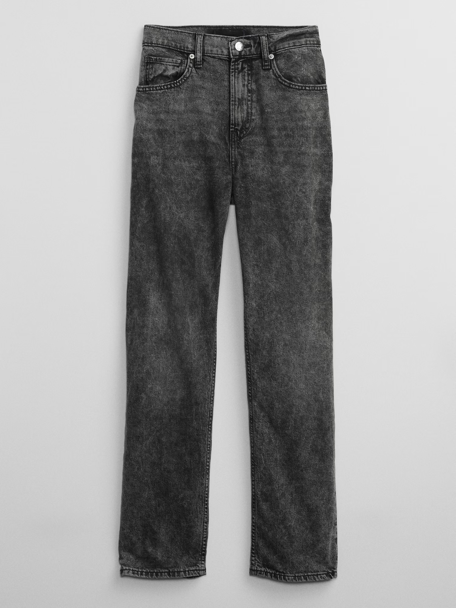 Straight fit pentru femei GAP - negru